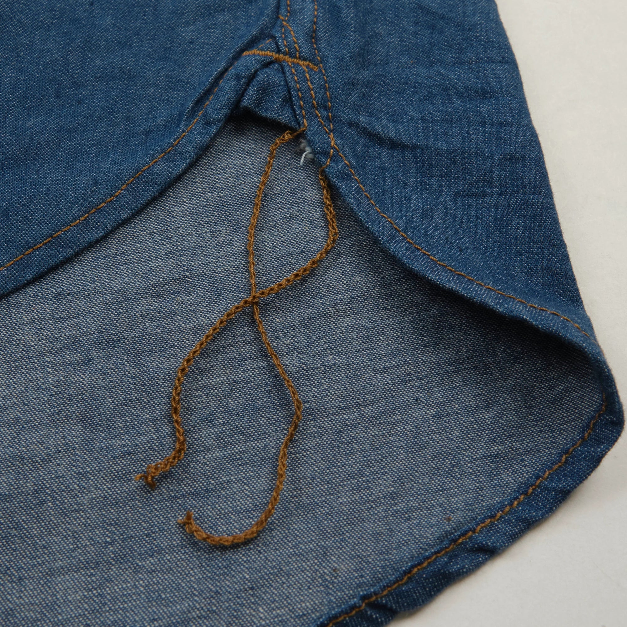 Freenote Cloth Bodie S/S - Vintage Blue Denim