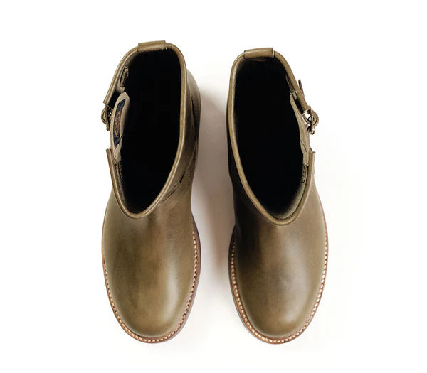 (Pre-Order FW25) John Lofgren Wabash Engineer Boots - Badalassi Carlo Grigio