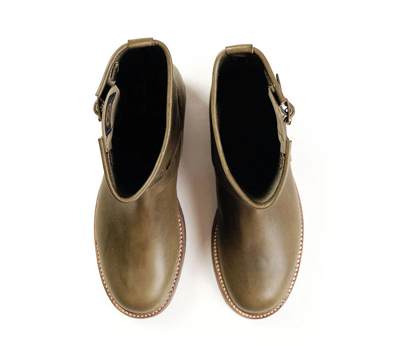 John Lofgren Wabash Engineer Boots - Badalassi Carlo Grigio