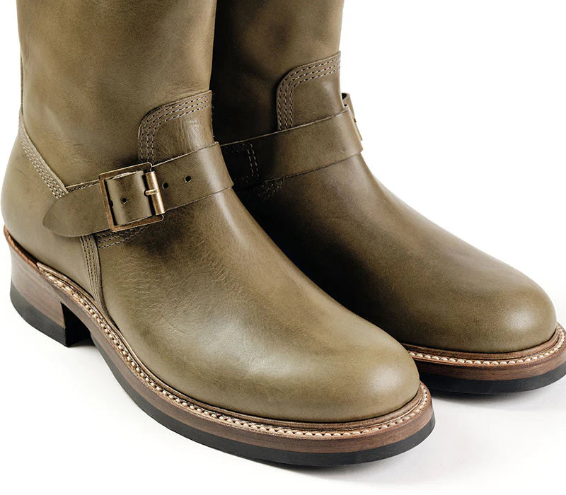 John Lofgren Wabash Engineer Boots - Badalassi Carlo Grigio