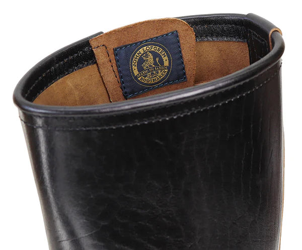 (Pre-Order FW25) John Lofgren Wabash Engineer Boots - Limited Edition Shinki Hikaku Horsebutt Black