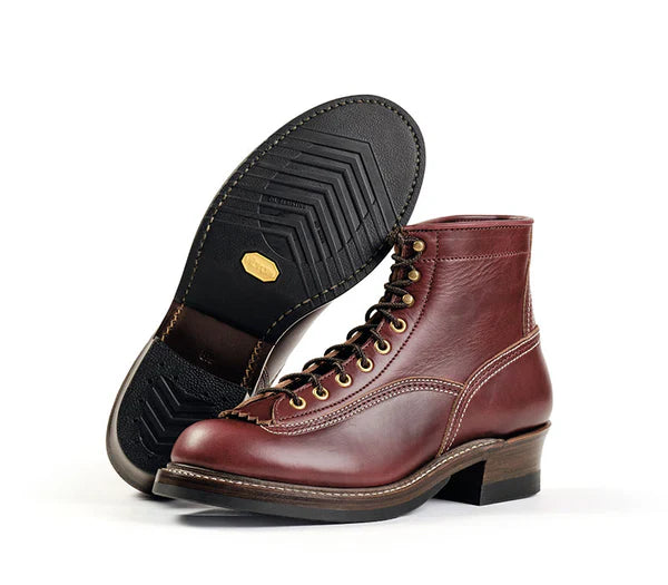 (Pre-Order FW25) John Lofgren Donkey Puncher Boots - Horween CXL Burgundy