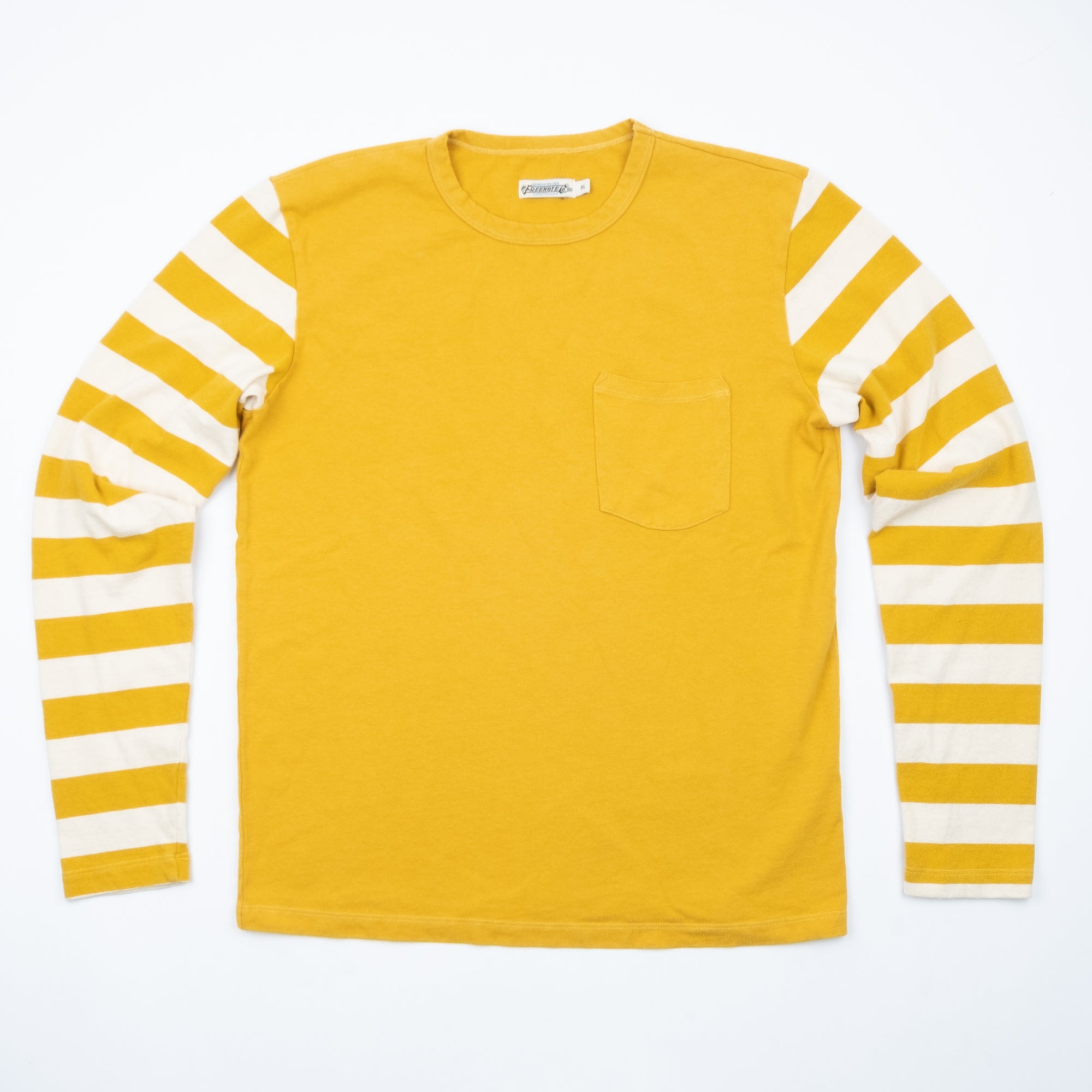 Freenote Cloth Shifter LS - Mustard Natural