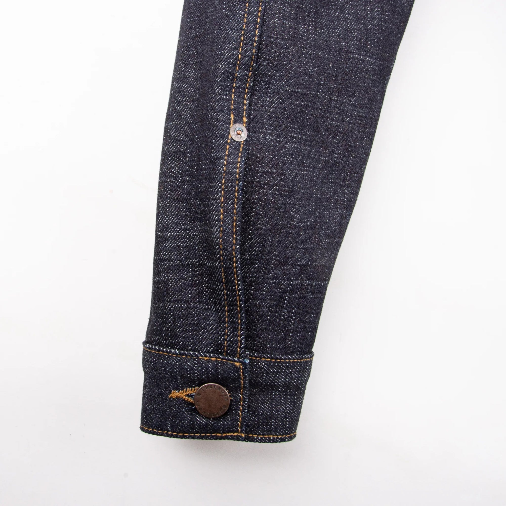 Freenote Cloth CD1 Classic Jacket - 17oz Blue Slub Denim