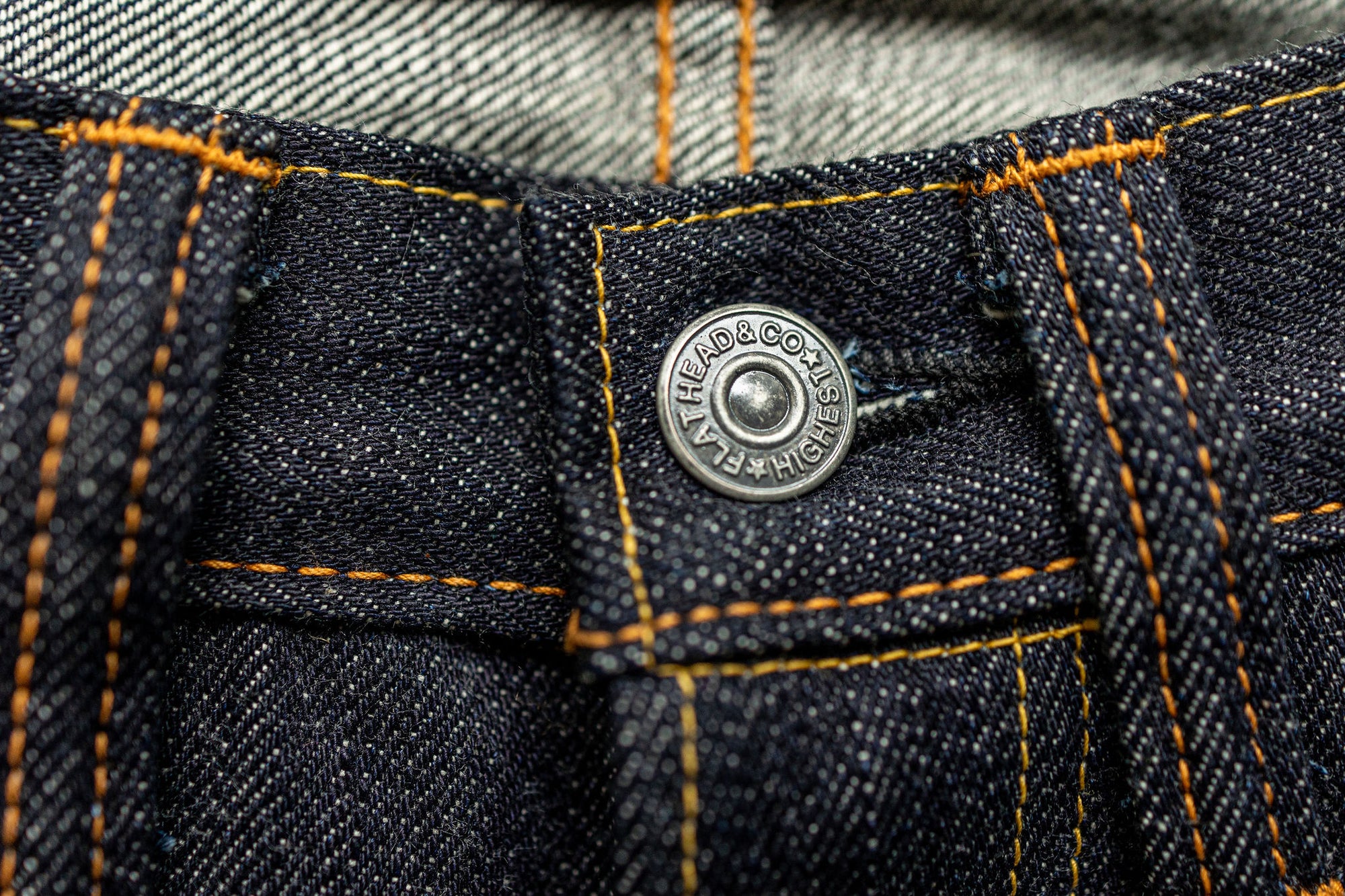 The Flat Head 3004 Straight Tapered - 14.5oz Selvedge Denim (Unsanforized)