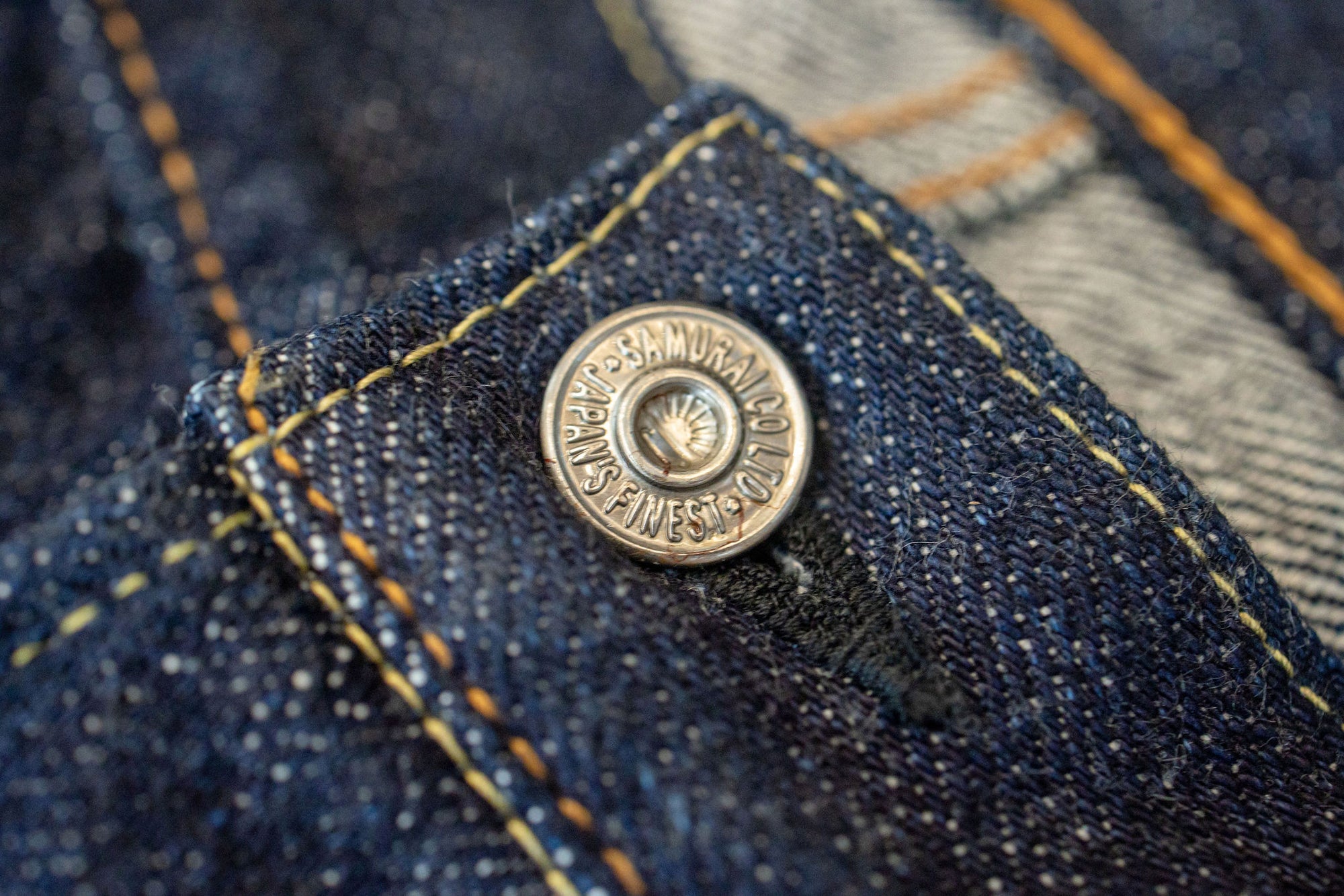 Samurai S520XX21oz 21oz Cho-Kiwami Selvedge Regular Taper - One Wash