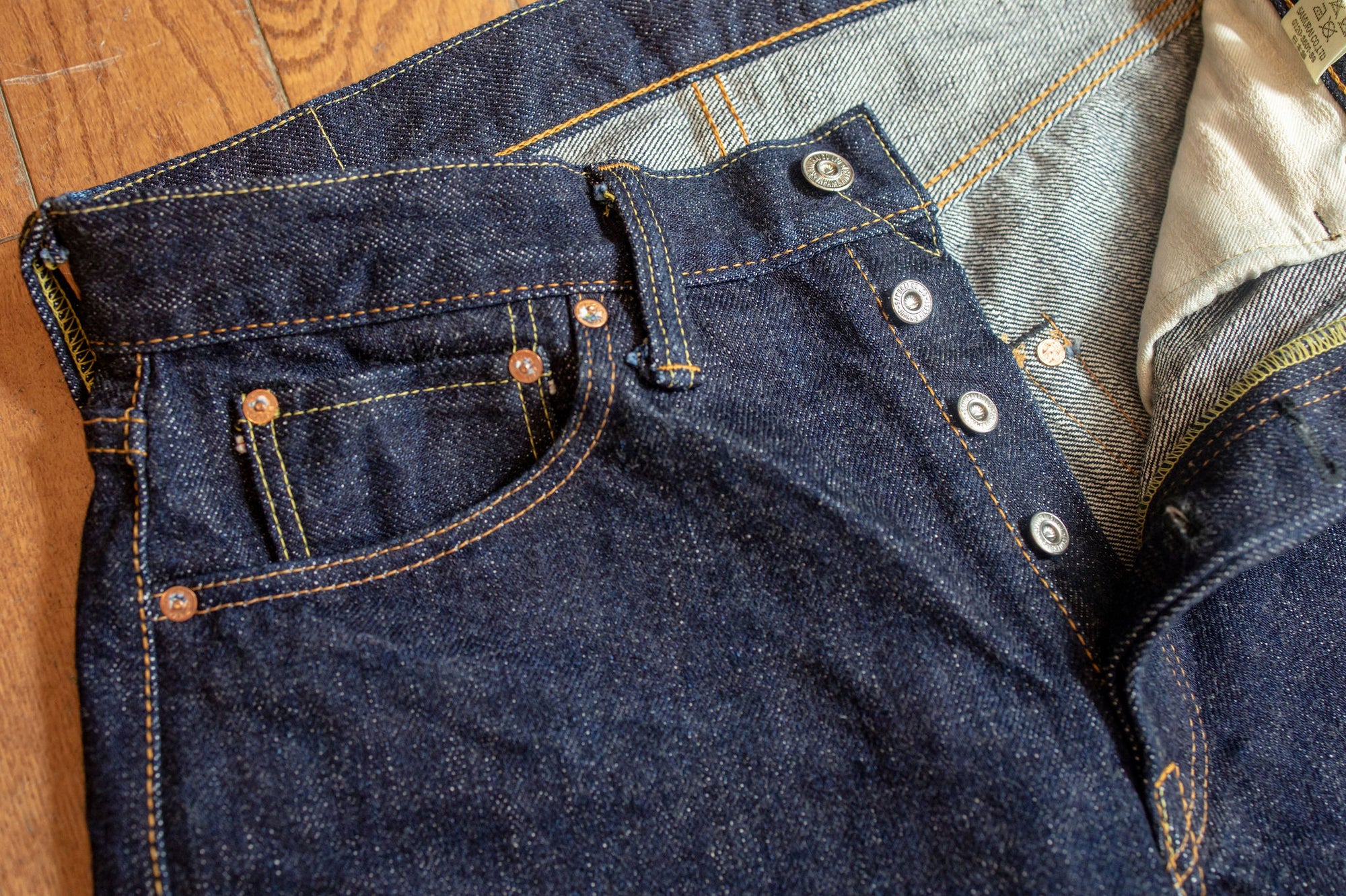 Samurai S510XX21ozII 21oz Cho-Kiwami Selvedge Regular Straight - One Wash