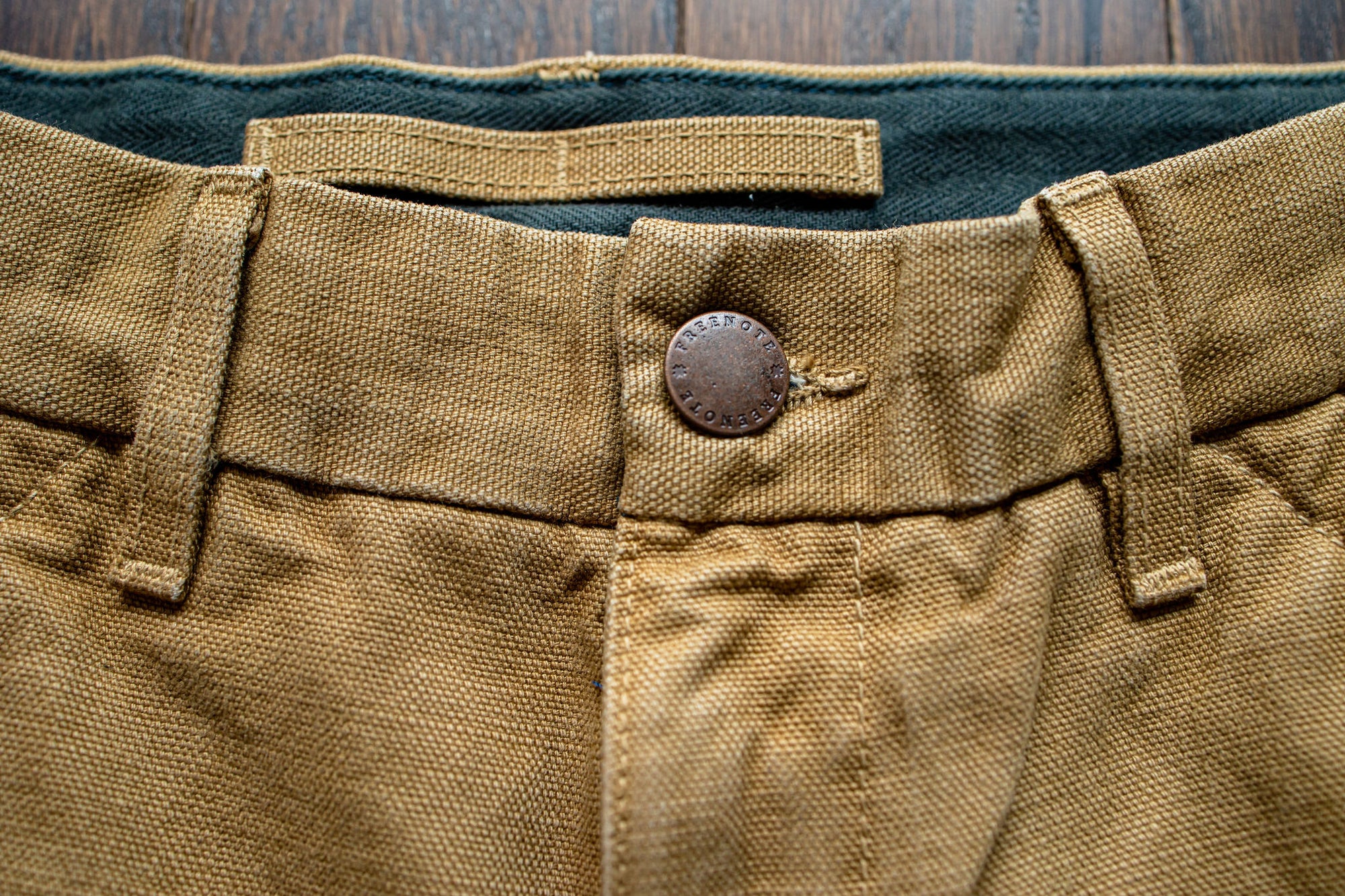 Freenote Cloth Workers Chino Slim Fit - 14oz Slub Tan