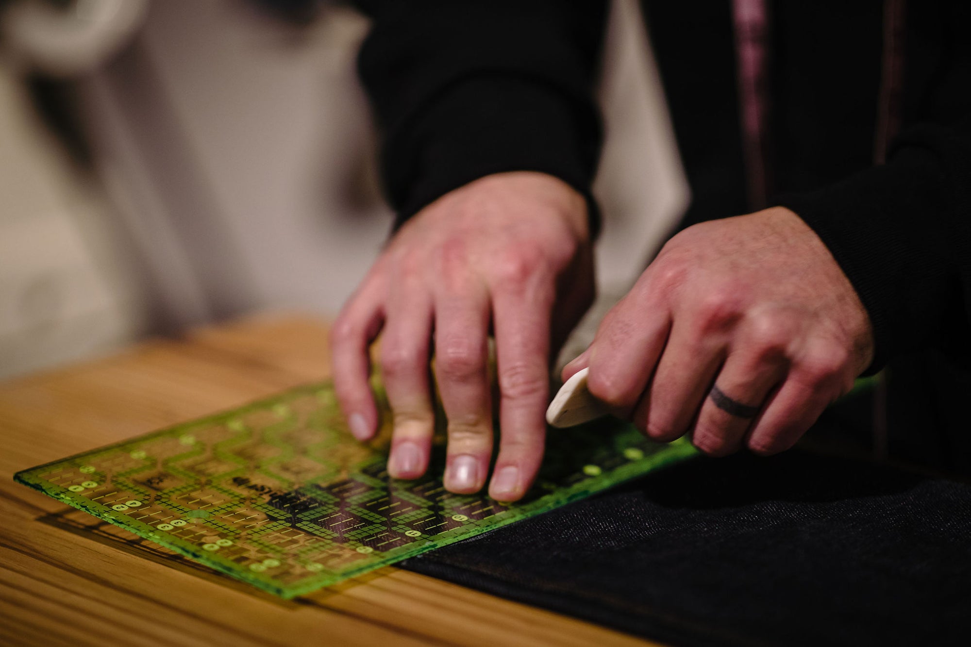 Hemming with Purchase - Franklin & Poe