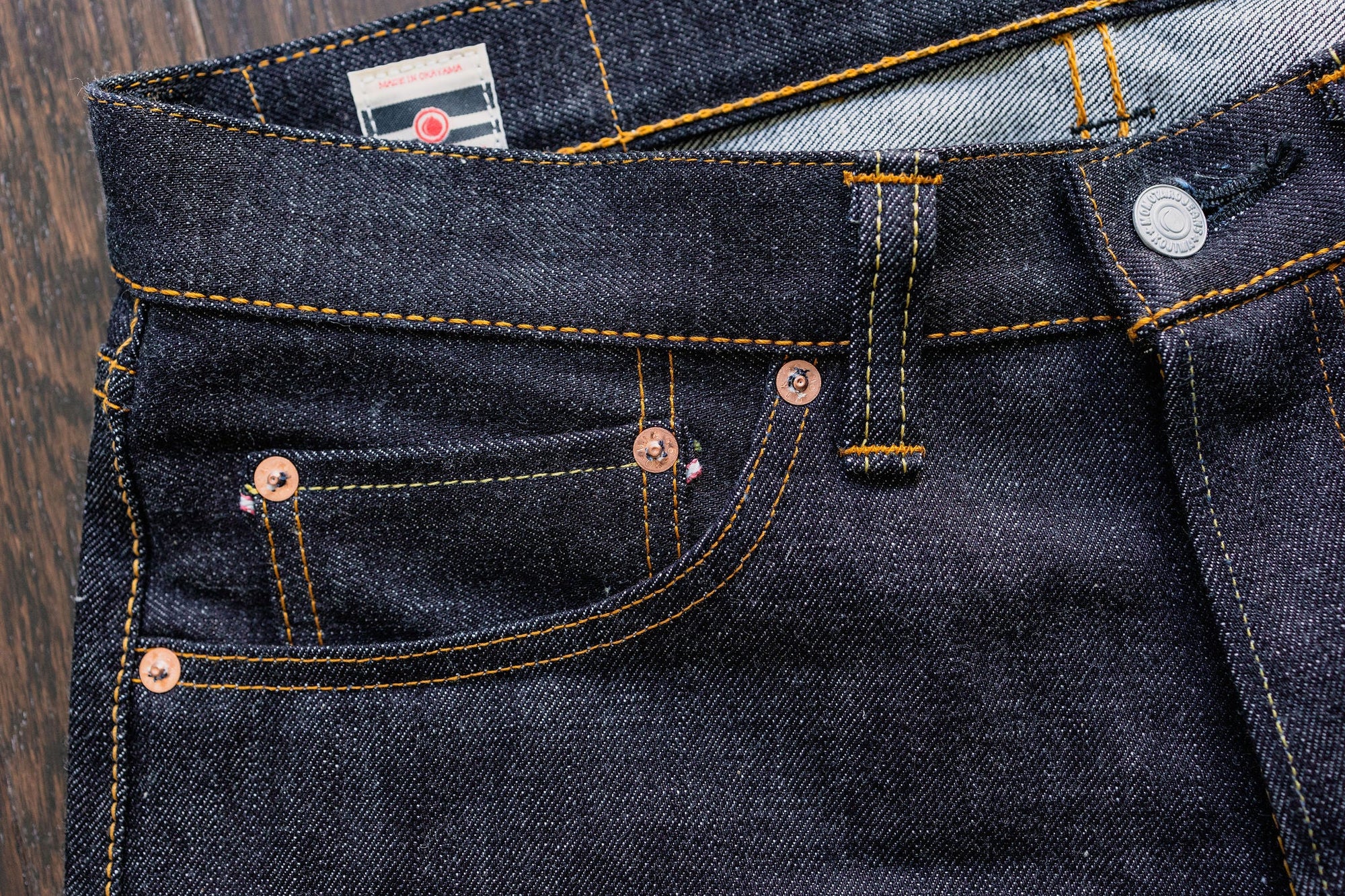 Momotaro 0405-V High Tapered 15.7oz Zimbabwe - Indigo