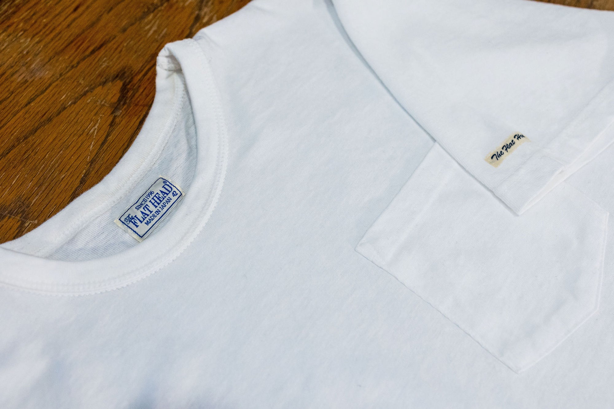The Flat Head THC Plain T-Shirt - White