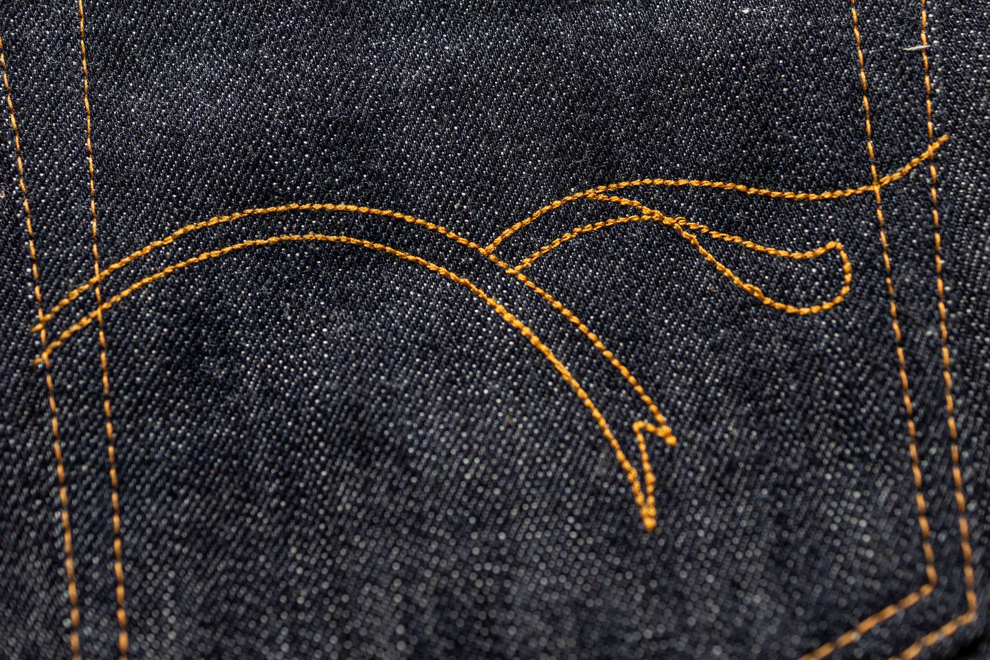 The Flat Head 3009 Slim Straight - 14.5oz Selvedge Denim (Unsanforized)