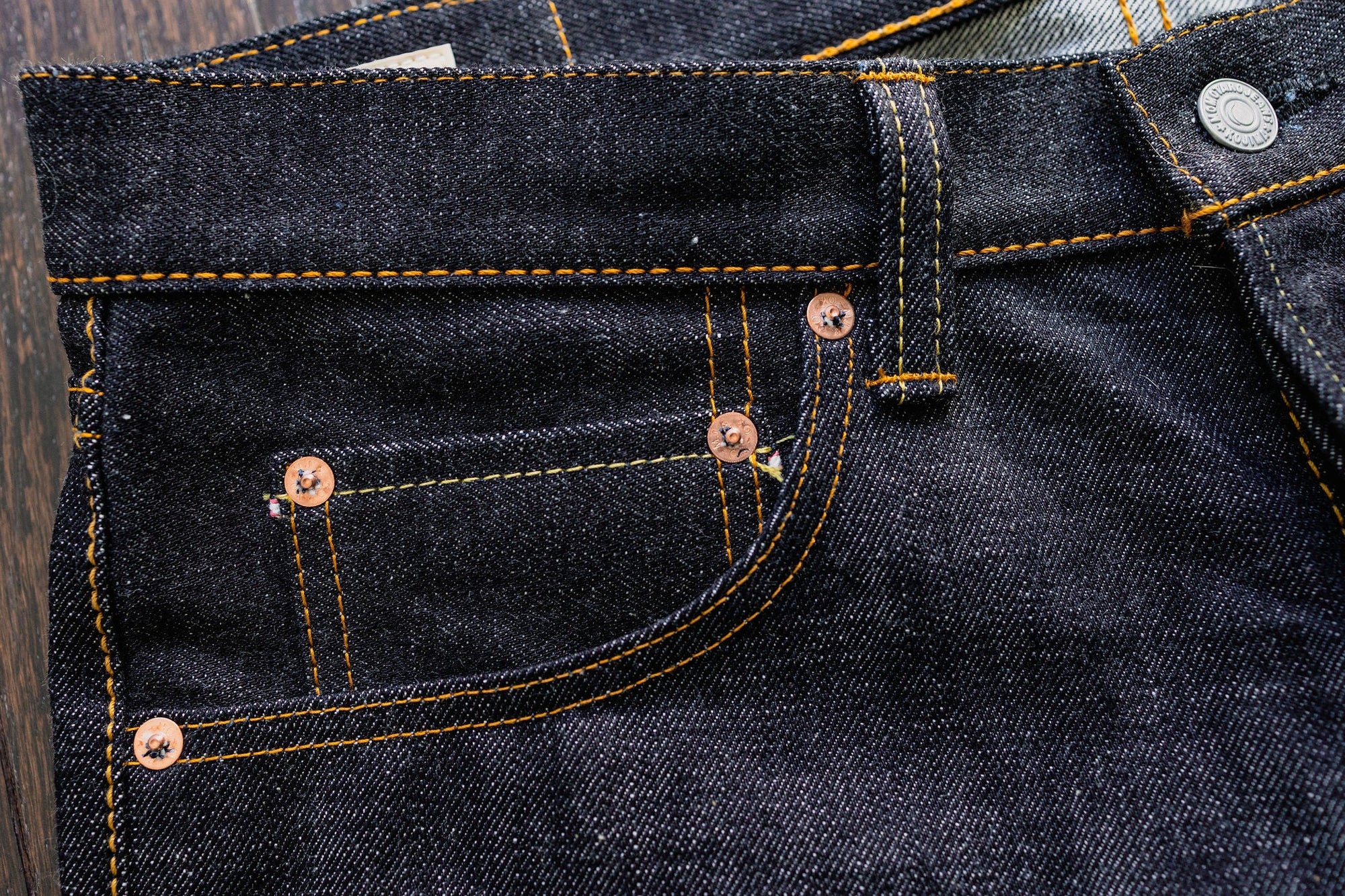 Momotaro 0306-V Tight Tapered 15.7oz Zimbabwe - Indigo