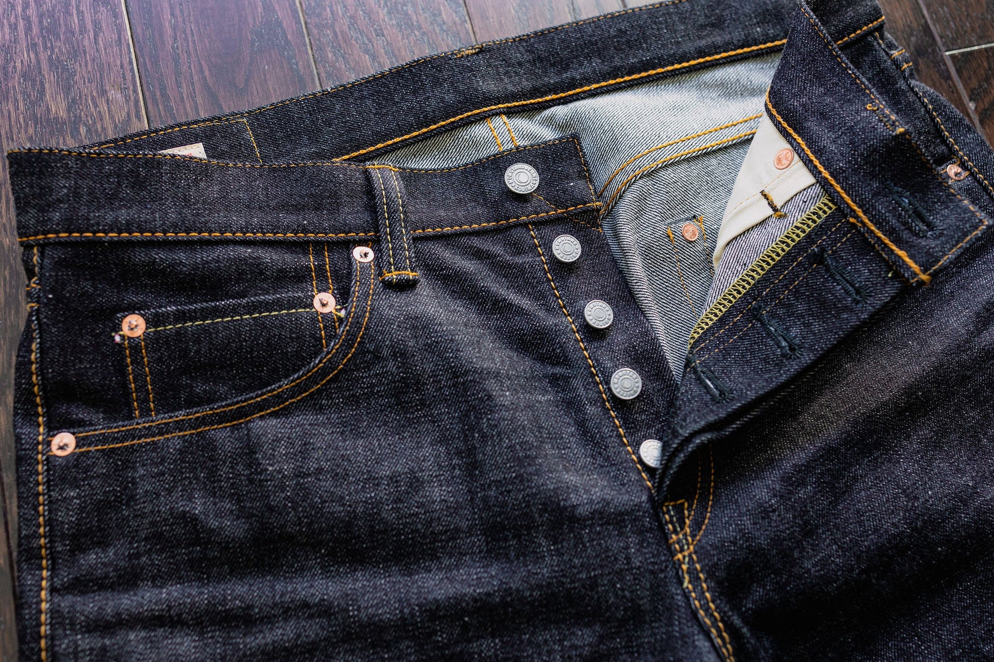 Momotaro 0306-V Tight Tapered 15.7oz Zimbabwe - Indigo