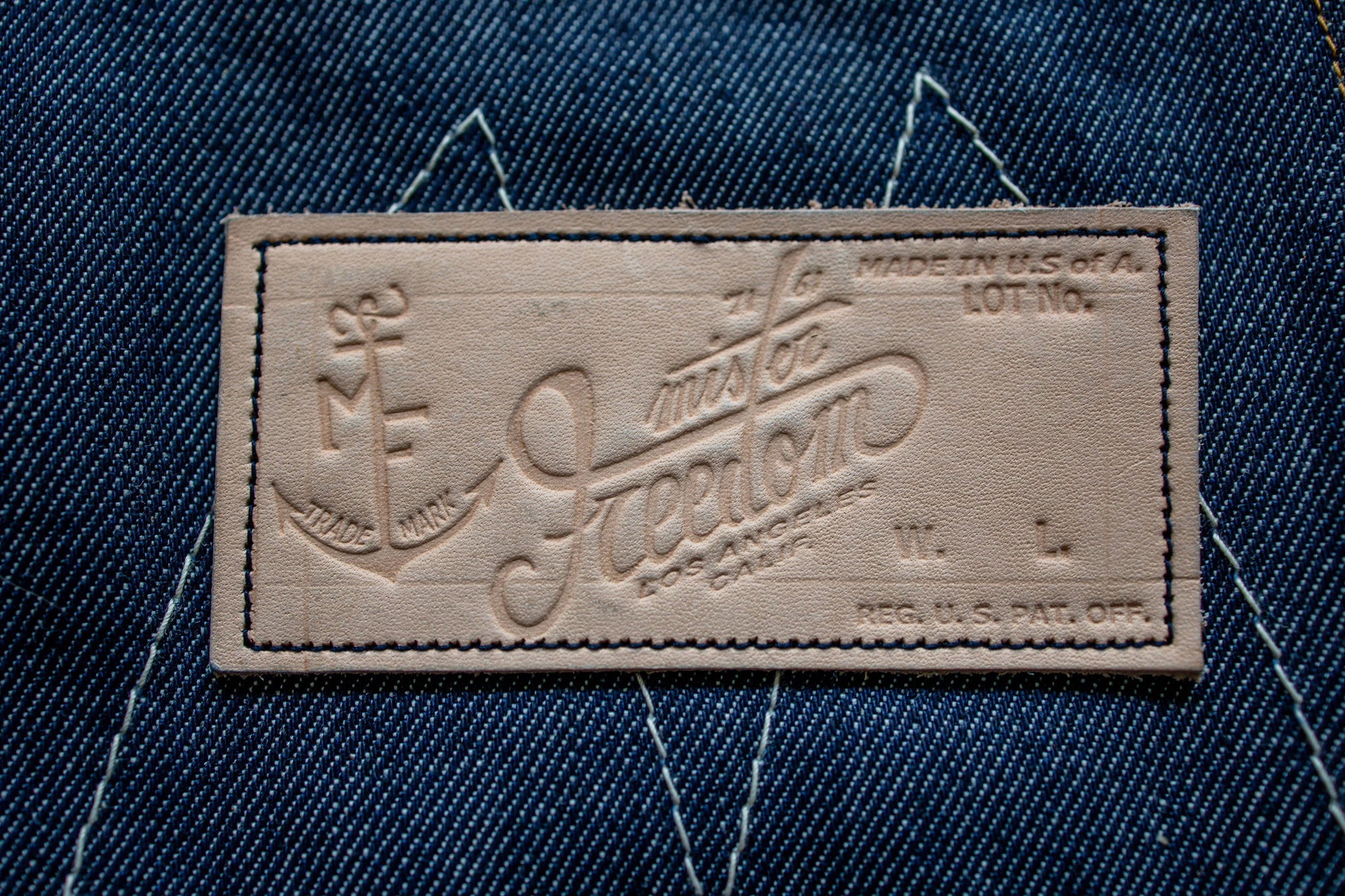 Mister Freedom California "Outlaw" Lot. 64 - NOS Cone Denim