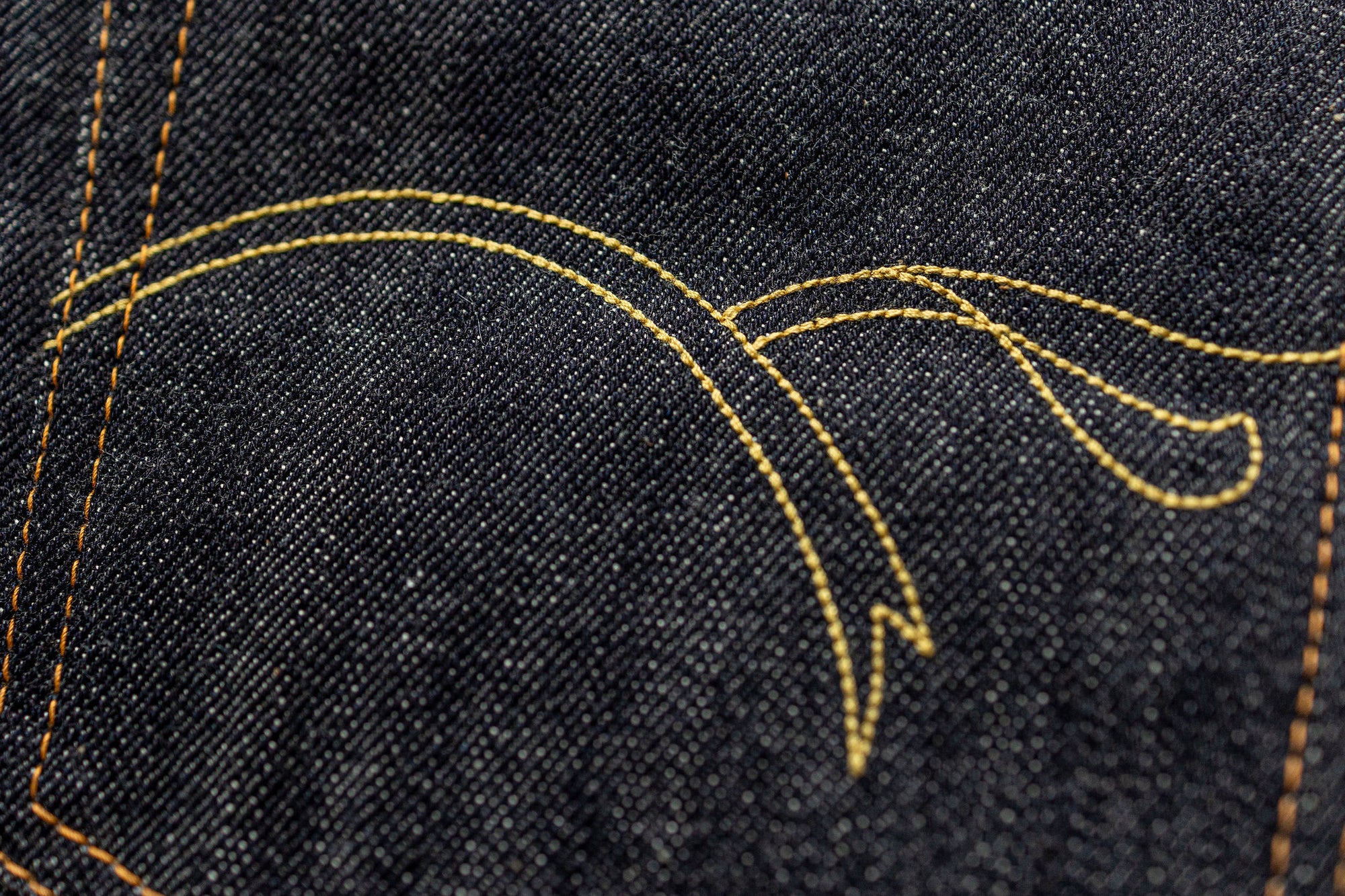 The Flat Head 3004 Straight Tapered - 14.5oz Selvedge Denim (Unsanforized)