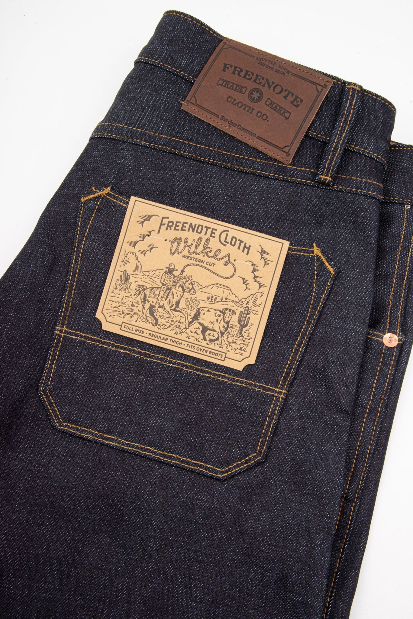 Freenote Cloth Wilkes - 14.5oz Kaihara Denim