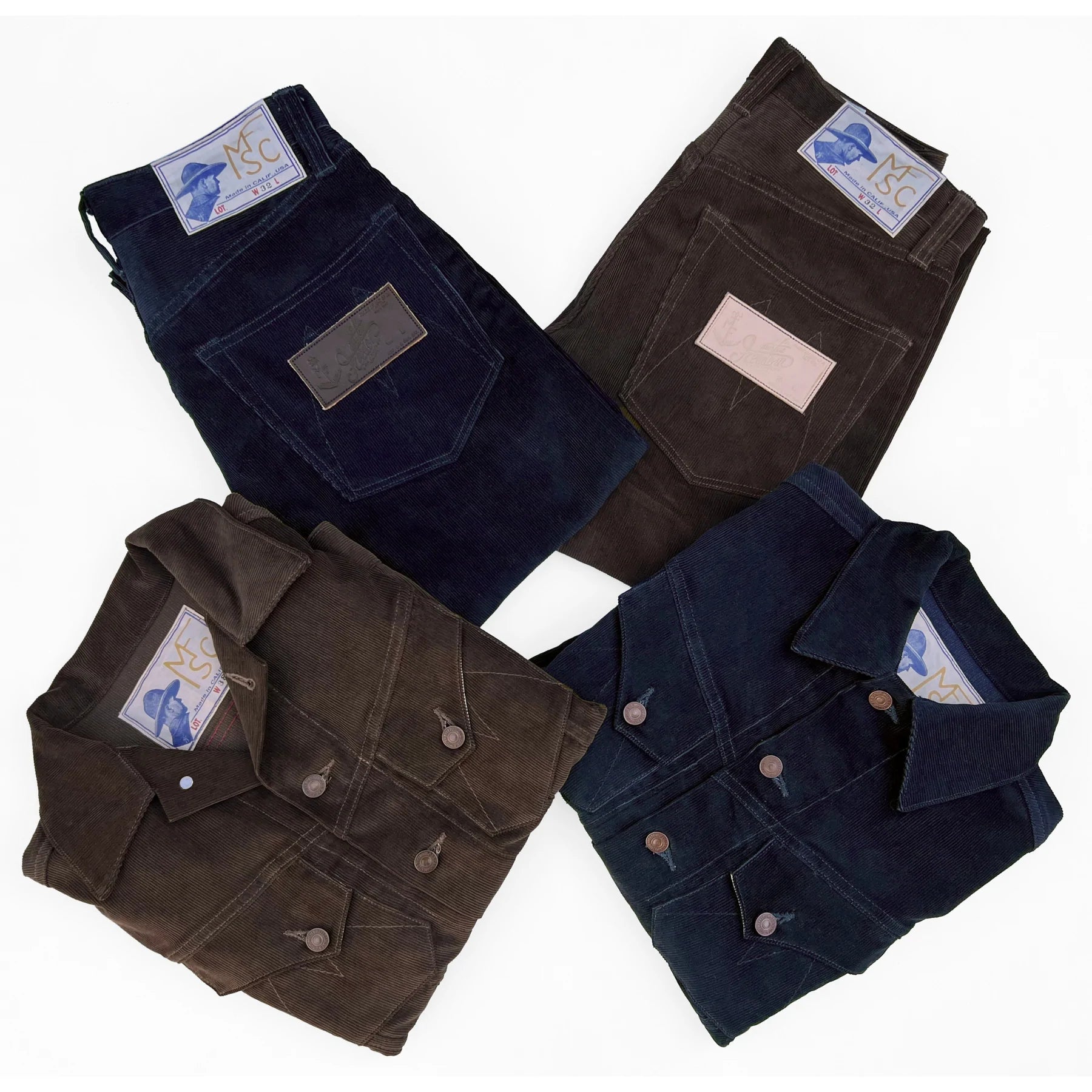 Mister Freedom California Lot. 674 - Brown Corduroy