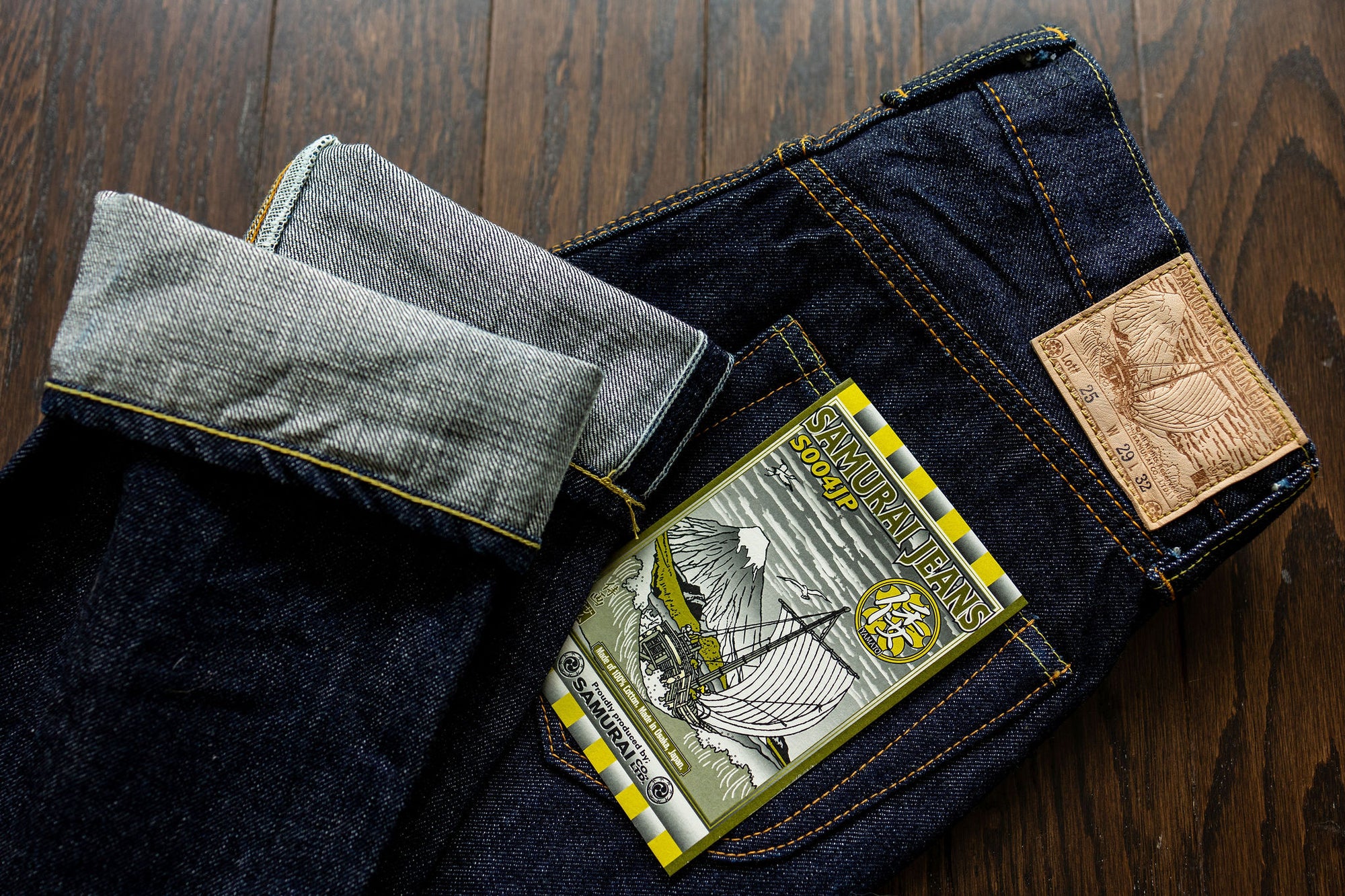 Samurai S004JP 15oz Yamato Series Slim Tapered - One Wash