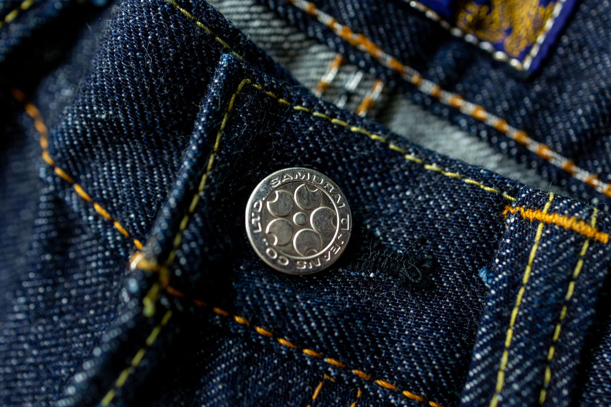 Samurai S004JP 15oz Yamato Series Slim Tapered - One Wash