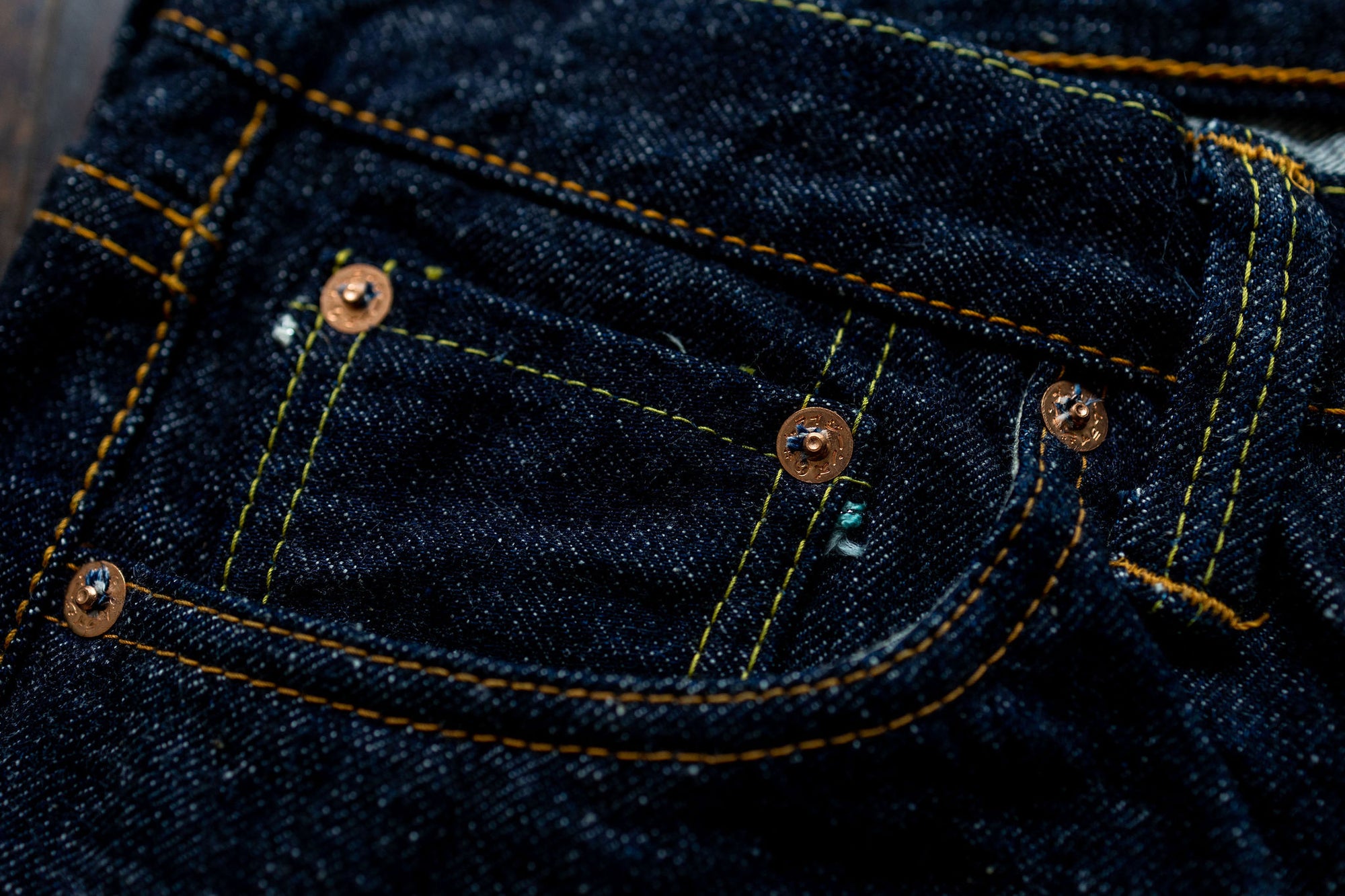 Samurai S0511XXII 15oz Otokogi Selvedge Slim Tapered - One Wash