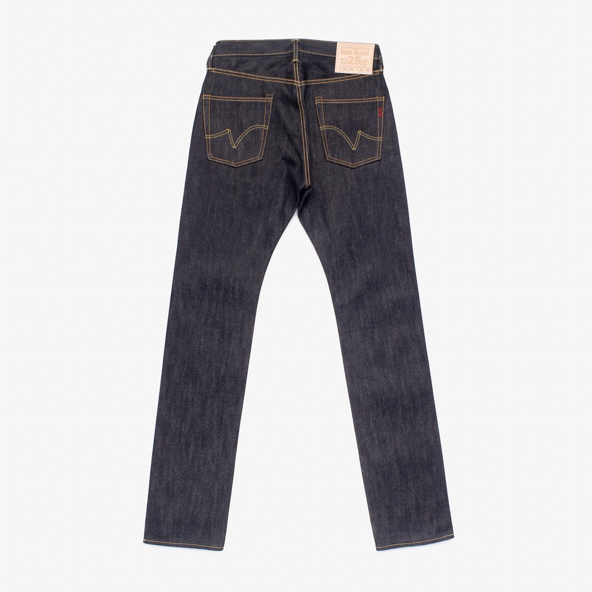 Iron Heart IH-555-XHS - Indigo 25oz Selvedge Denim Super Slim
