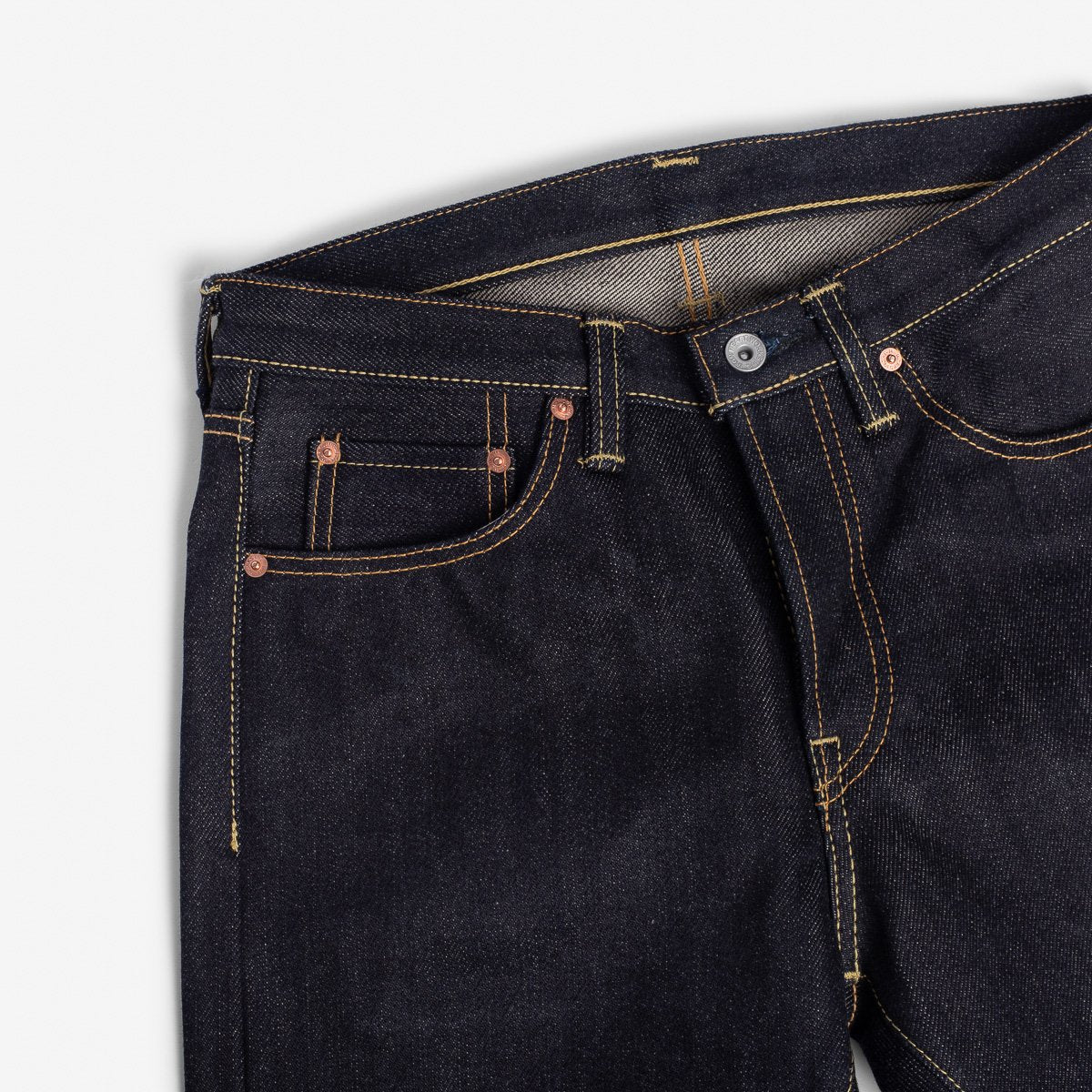 Iron Heart IH-555-XHS - Indigo 25oz Selvedge Denim Super Slim