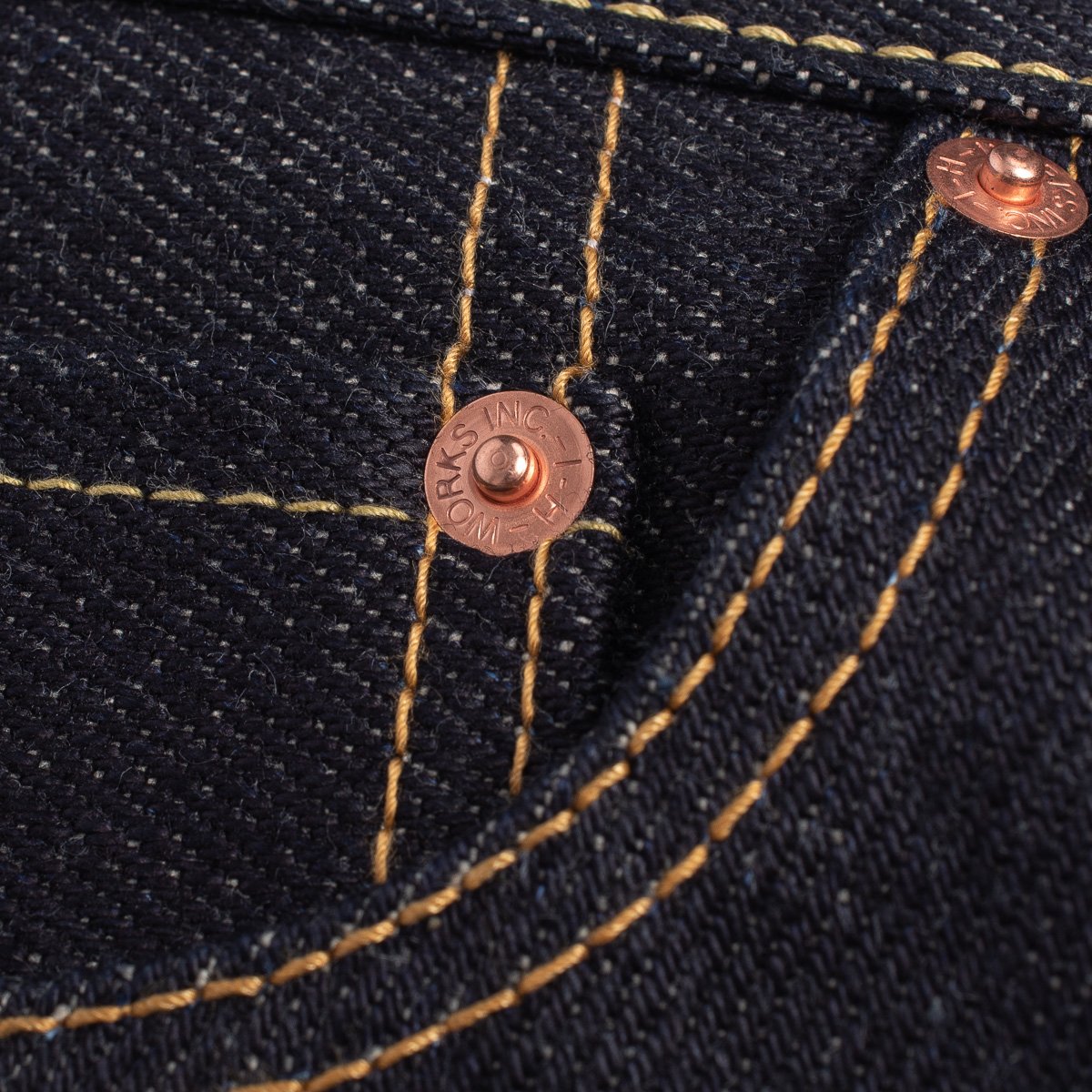 Iron Heart IH-555-XHS - Indigo 25oz Selvedge Denim Super Slim