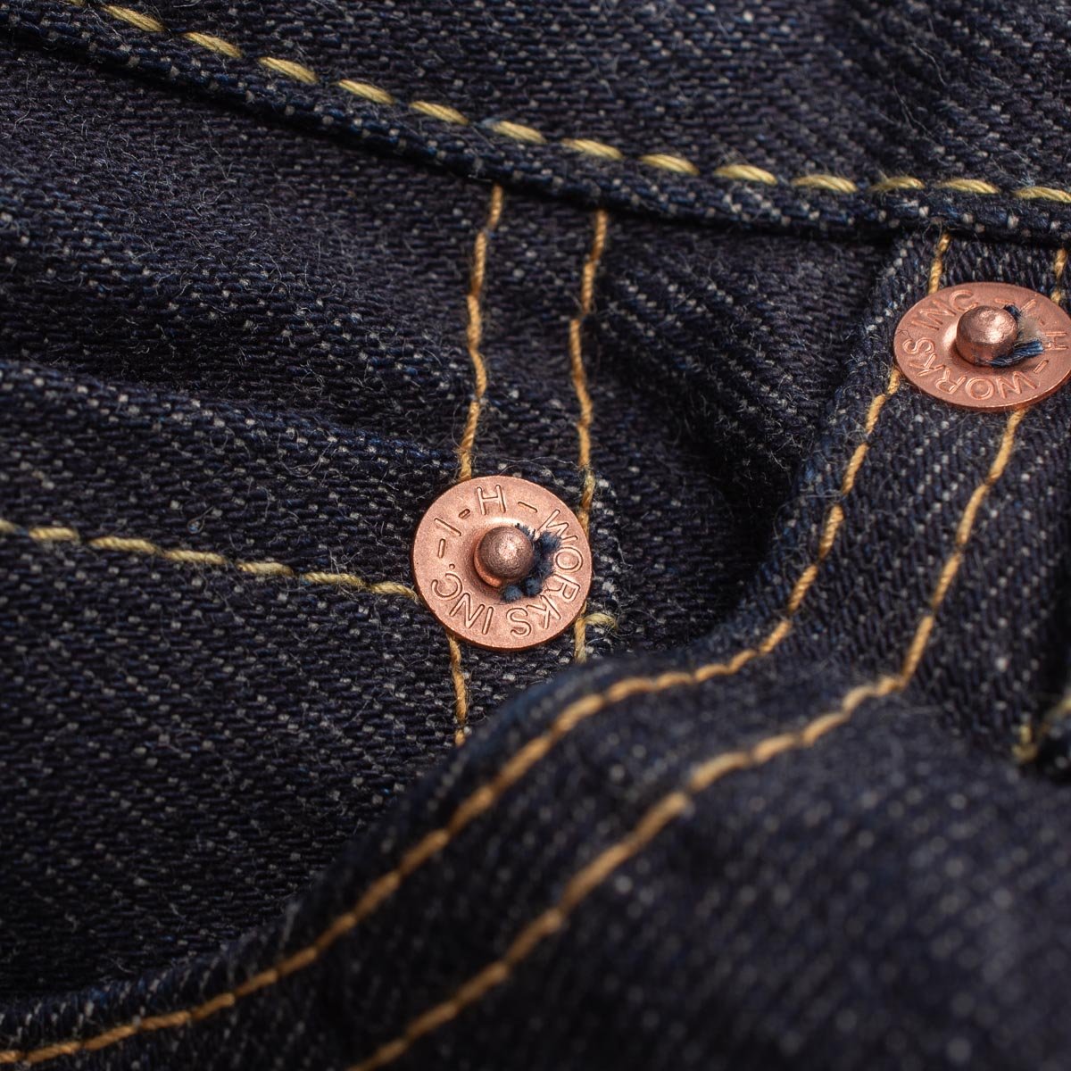 Iron Heart IH-555S-142 14oz Selvedge Denim Super Slim Cut Jeans - Indigo