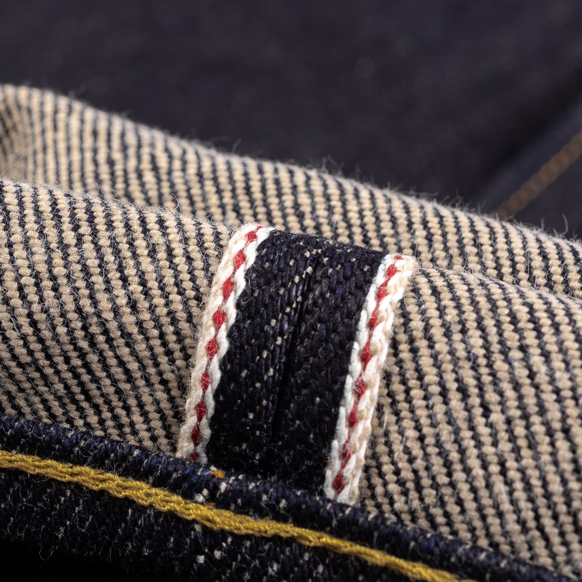 Iron Heart IH-888-XHS 25oz Selvedge Denim Medium/High Rise Tapered Cut Jeans - Indigo