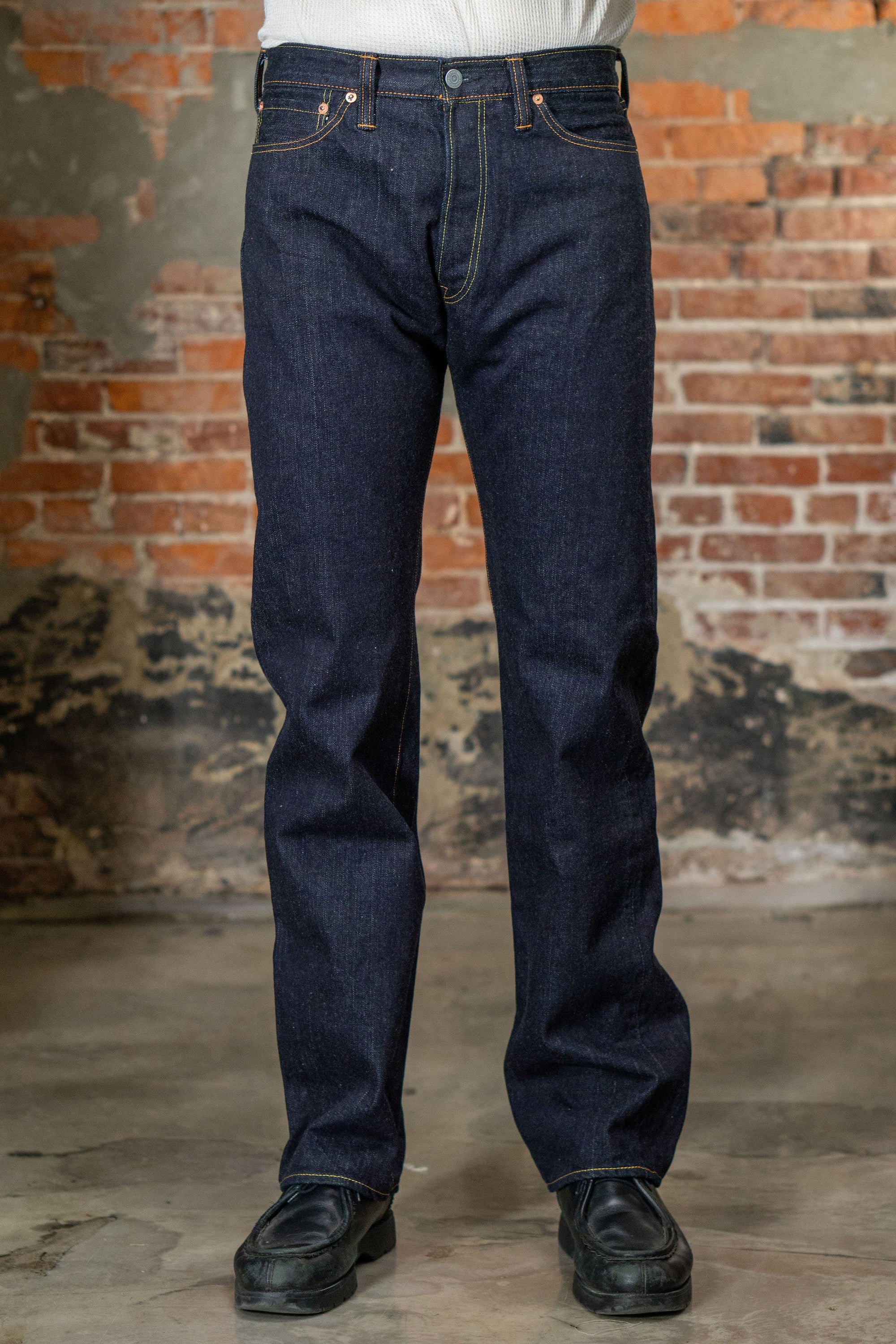 The Flat Head FN-3005 Straight - 14.5oz Selvedge Denim (One Wash)