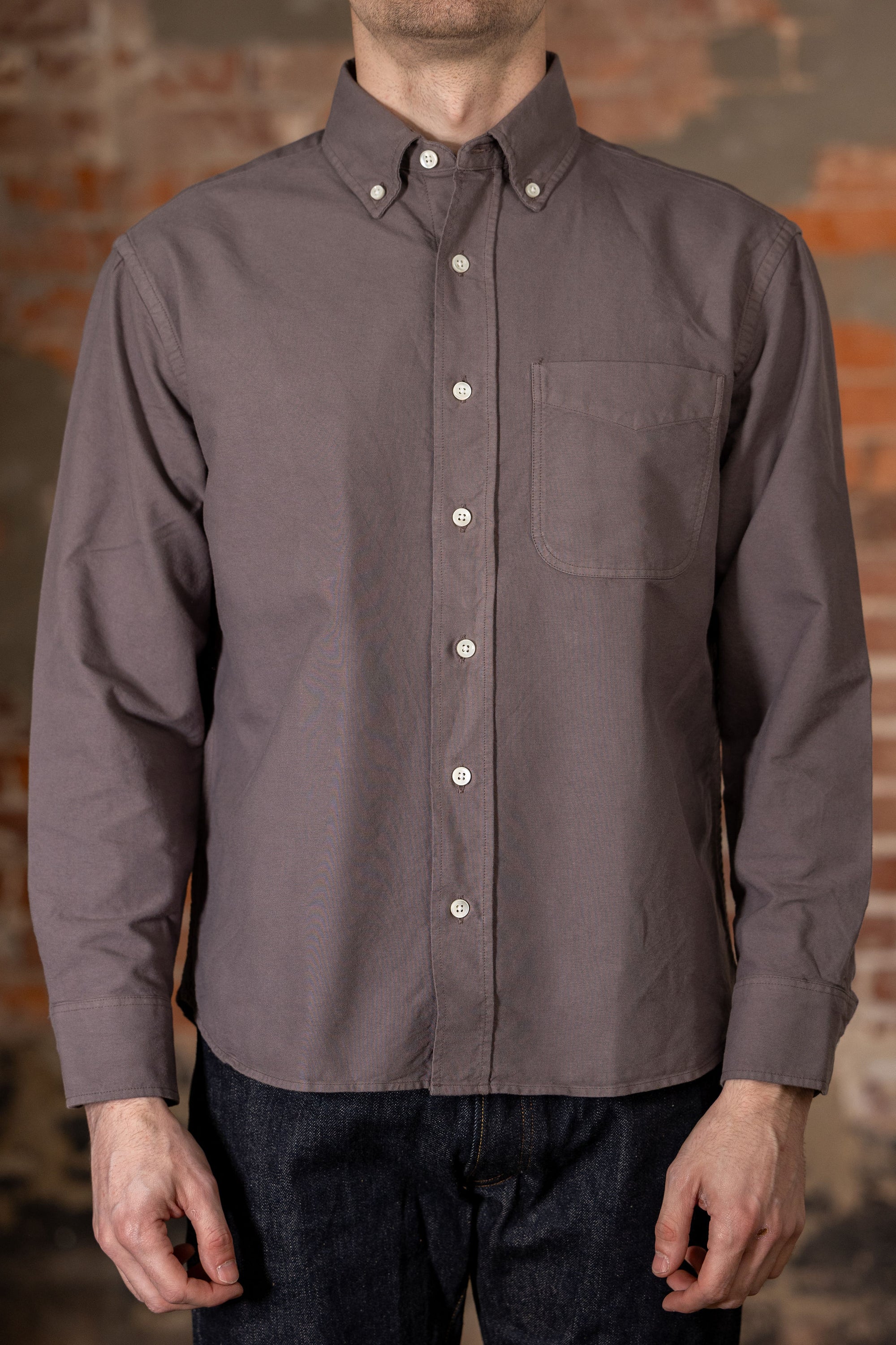 3sixteen Big Oxford - Dusty Purple