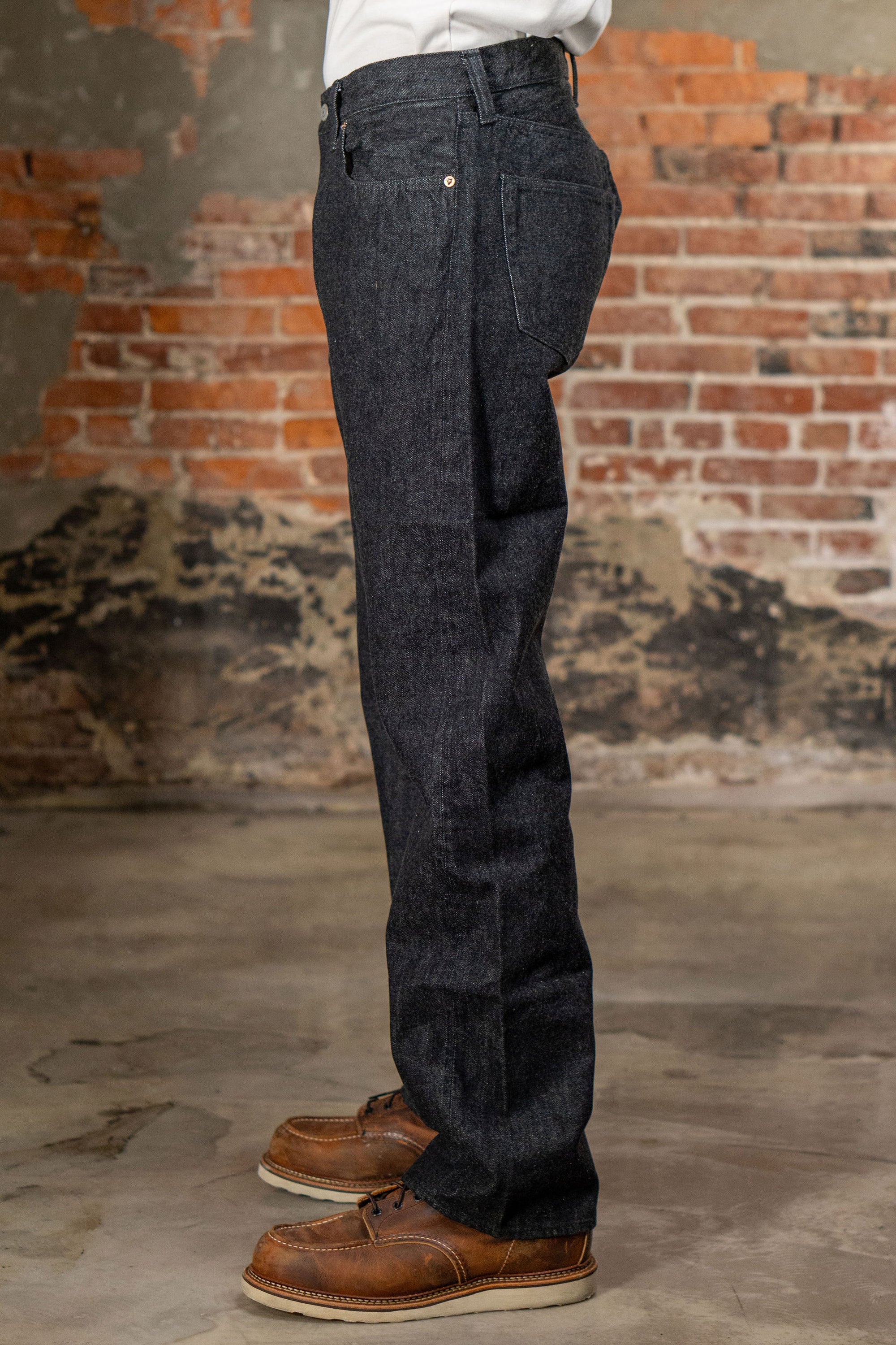 Sugar Cane Lot No. SC42460 1947 Straight Leg - 14.25oz Black Denim