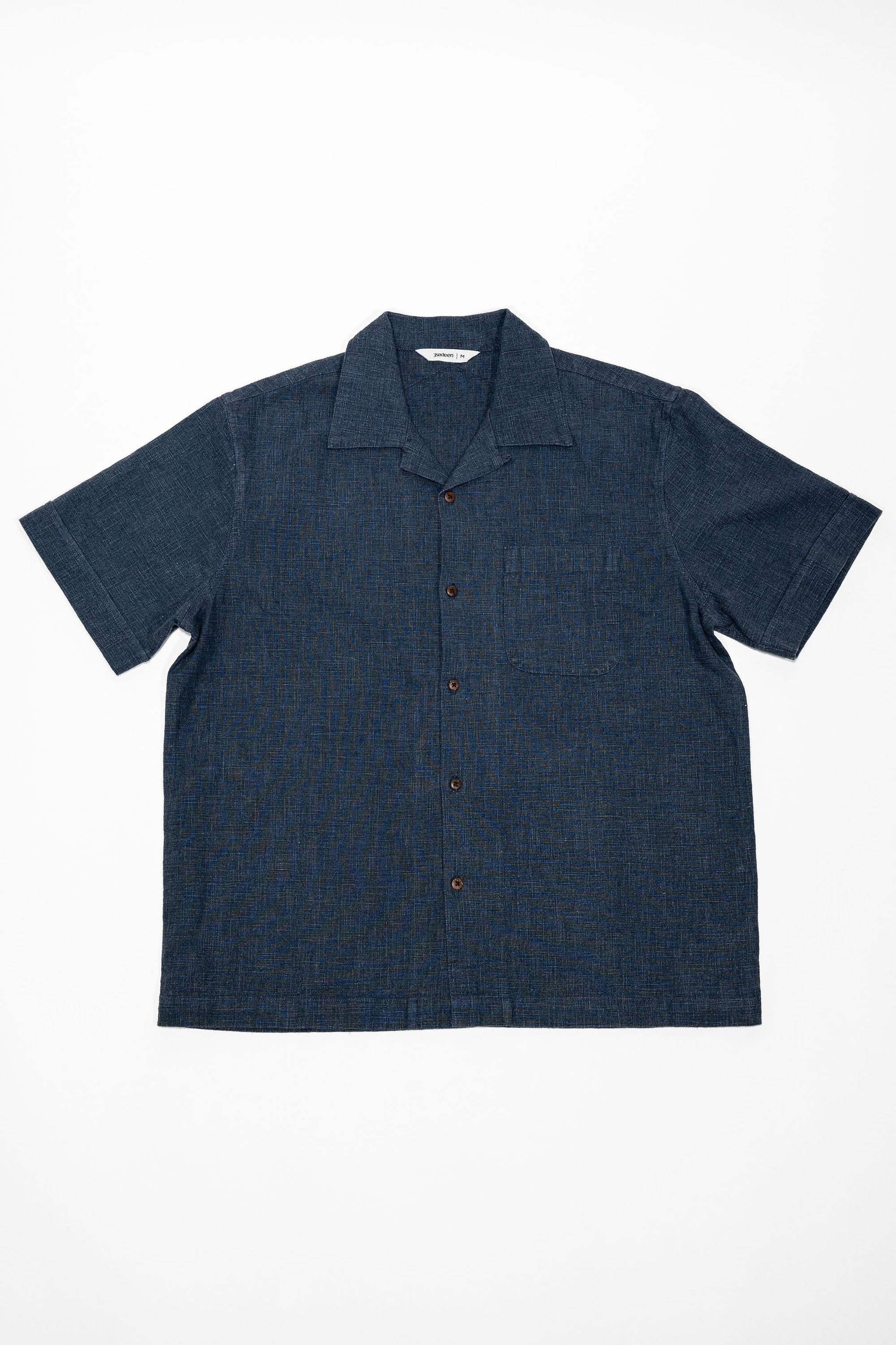 3sixteen Vacation Shirt Linen - Blue