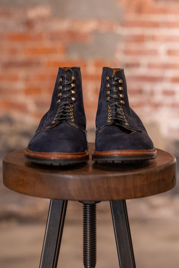 Alden A2807HC Jumper Boot - Navy Suede - Franklin & Poe