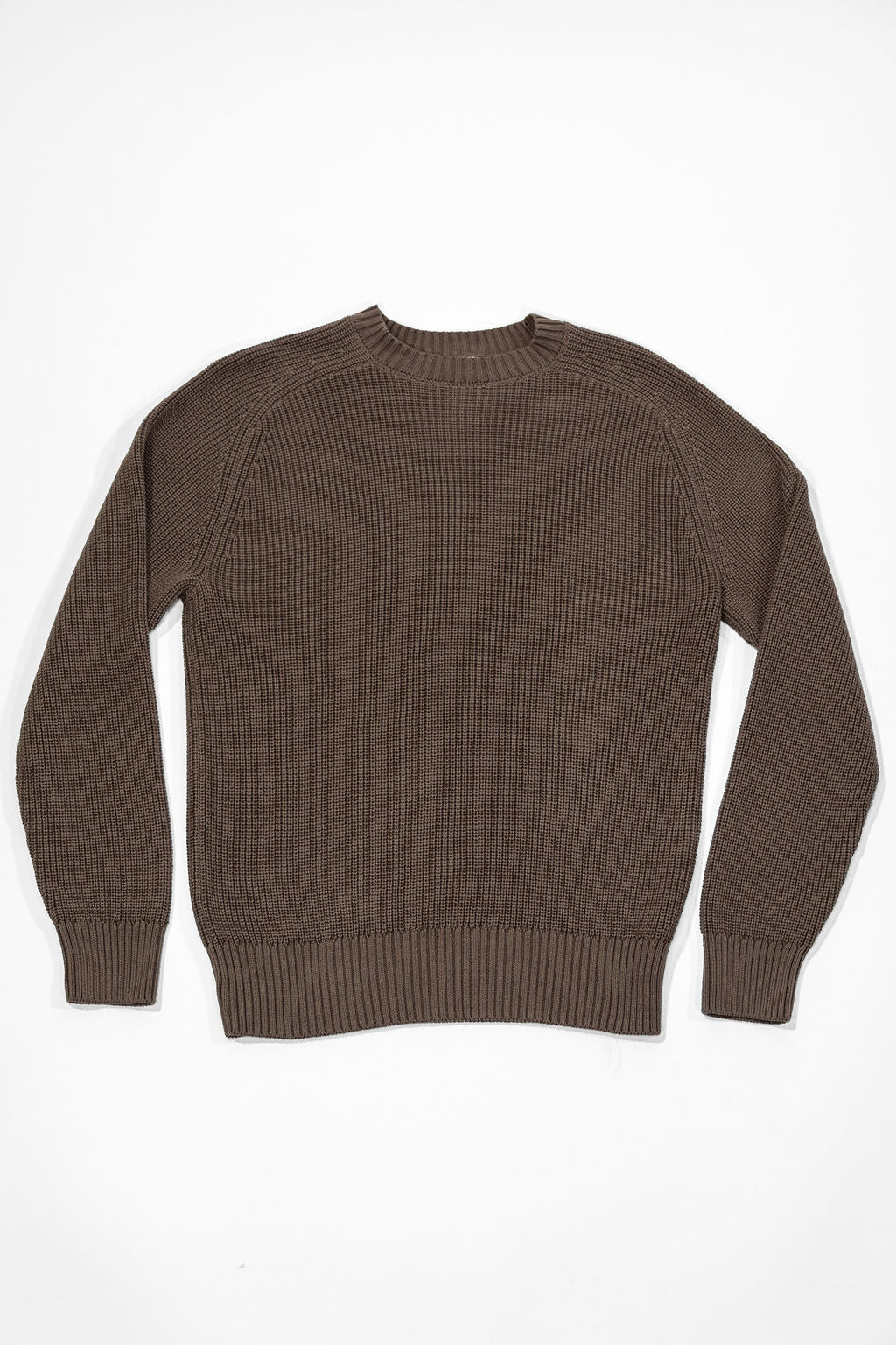3sixteen Cotton Crewneck Sweater - Earth