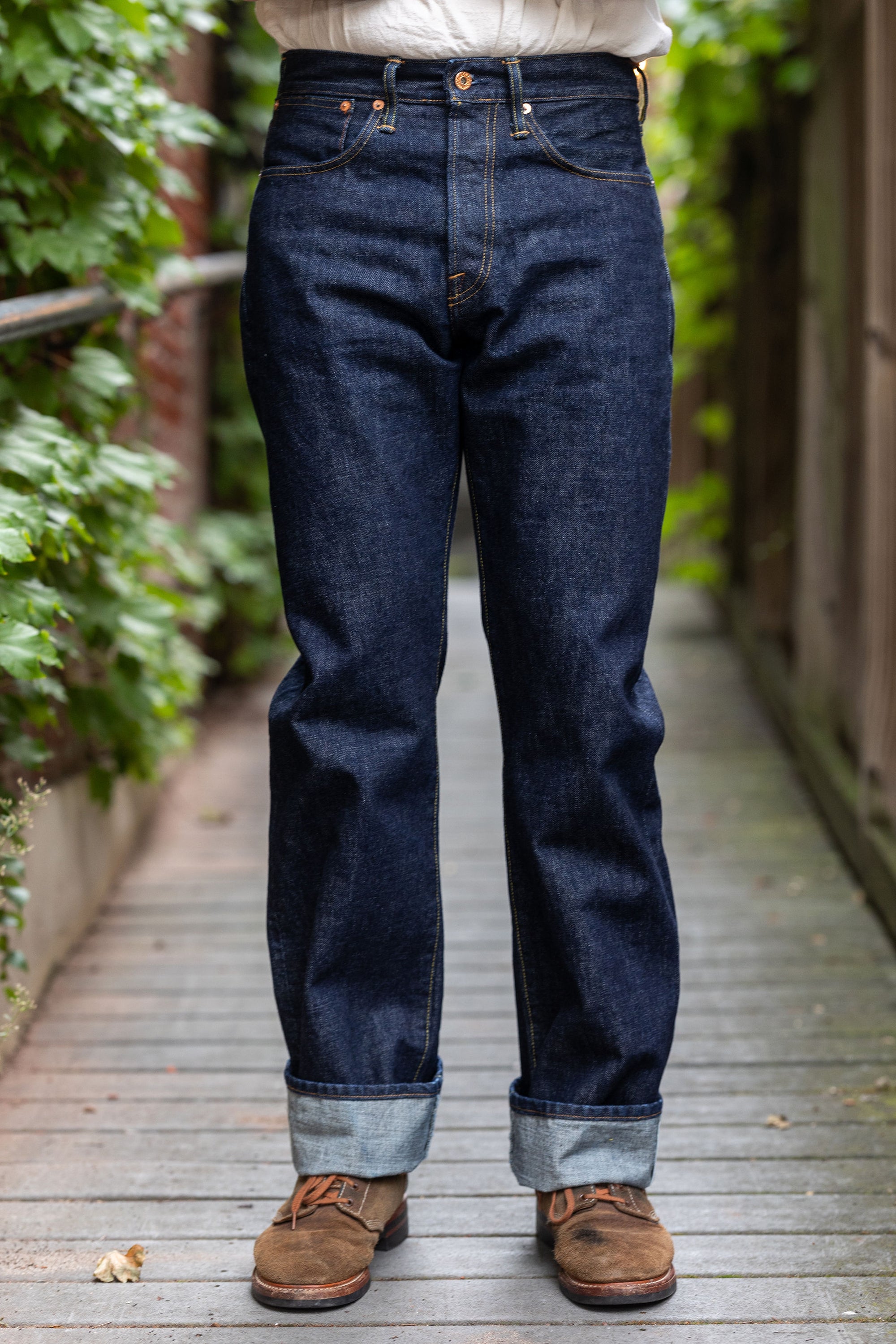 Indigofera x Franklin & Poe 8th Anniversary Kirk - 18oz Shiroyama Selvedge Denim