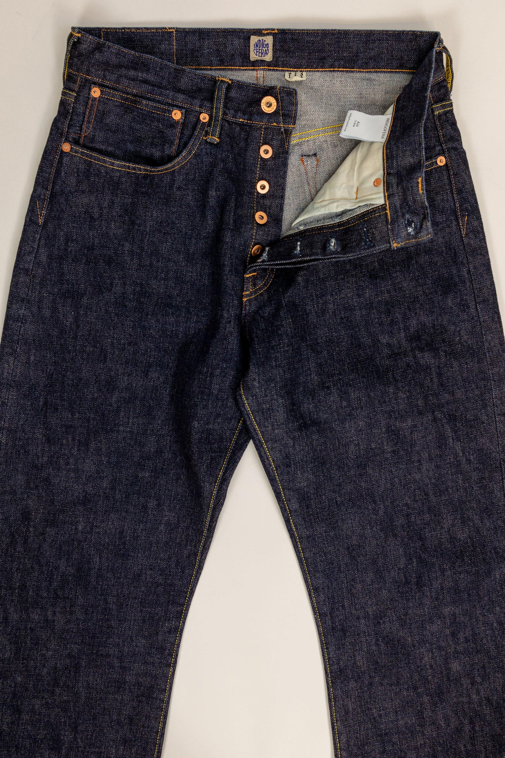 Indigofera x Franklin & Poe 8th Anniversary Kirk - 18oz Shiroyama Selvedge Denim