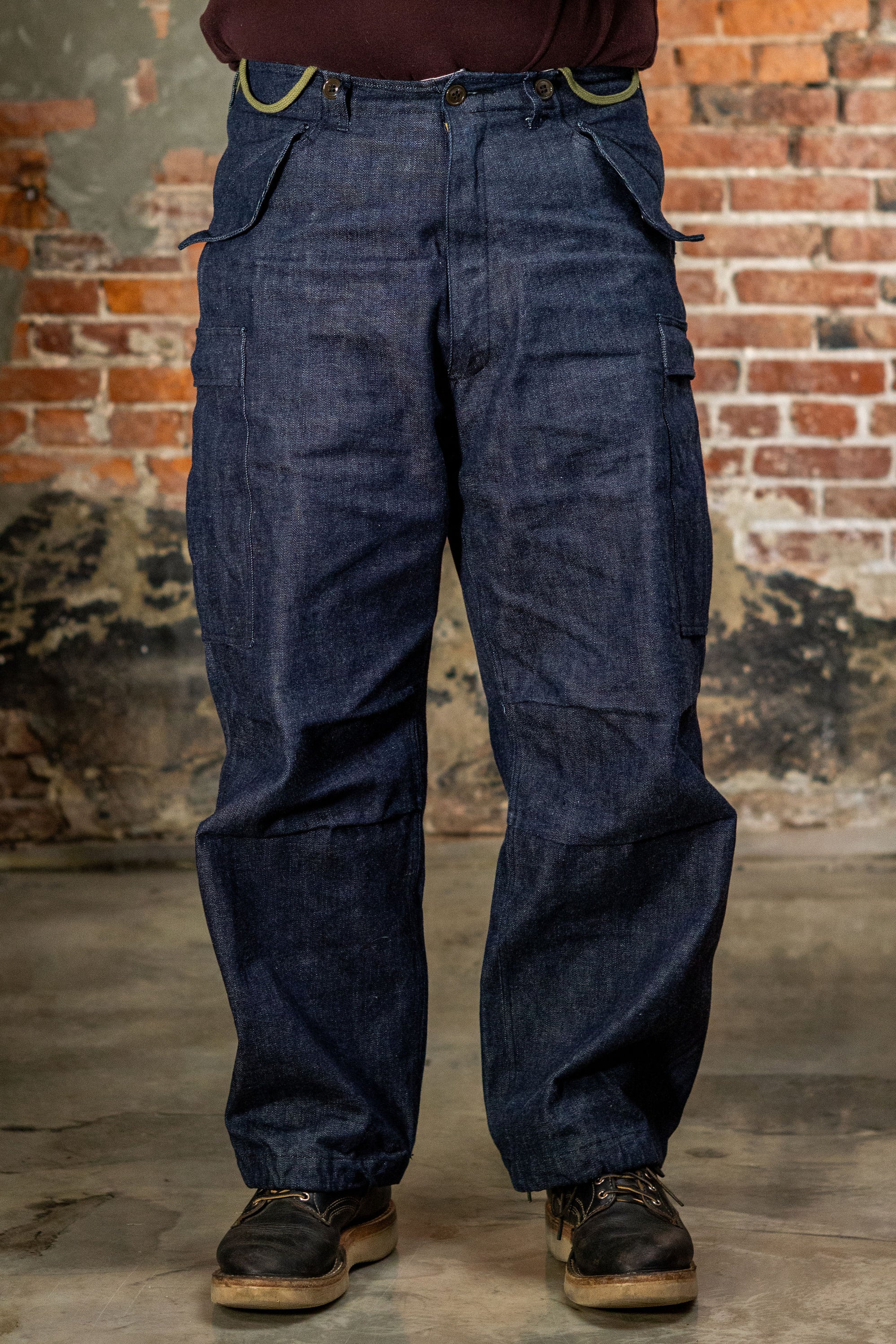 Buzz Rickson's BR42586 Trousers, Shell, Field, Type M-51 “Denim Civilian Model”