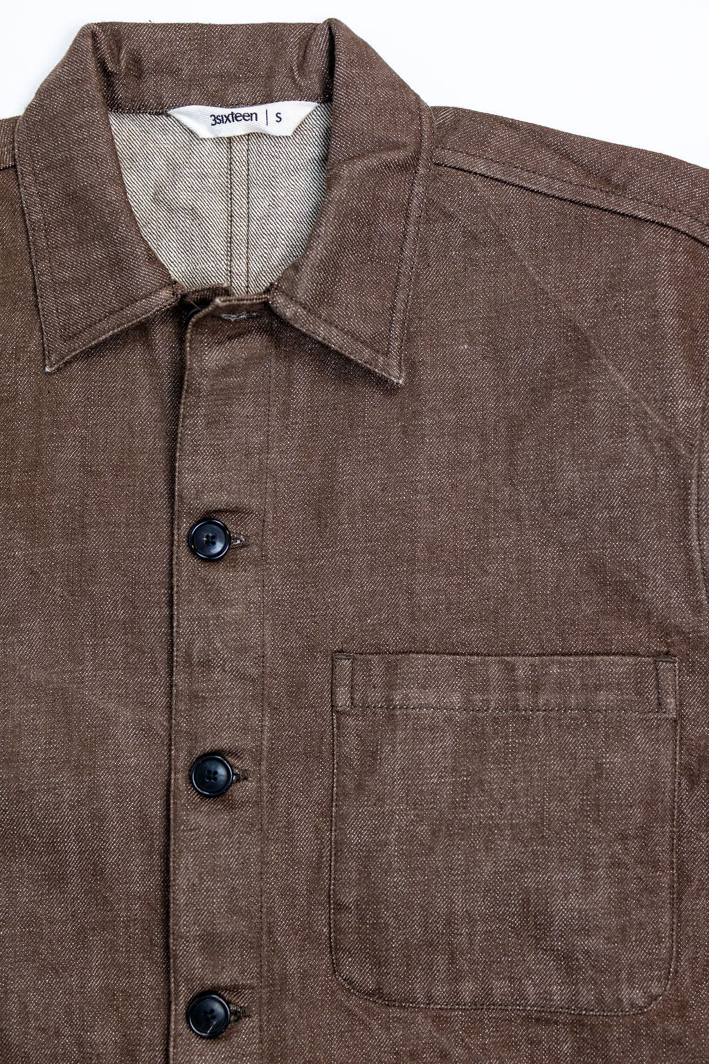 3sixteen Shop Jacket - Brown Denim