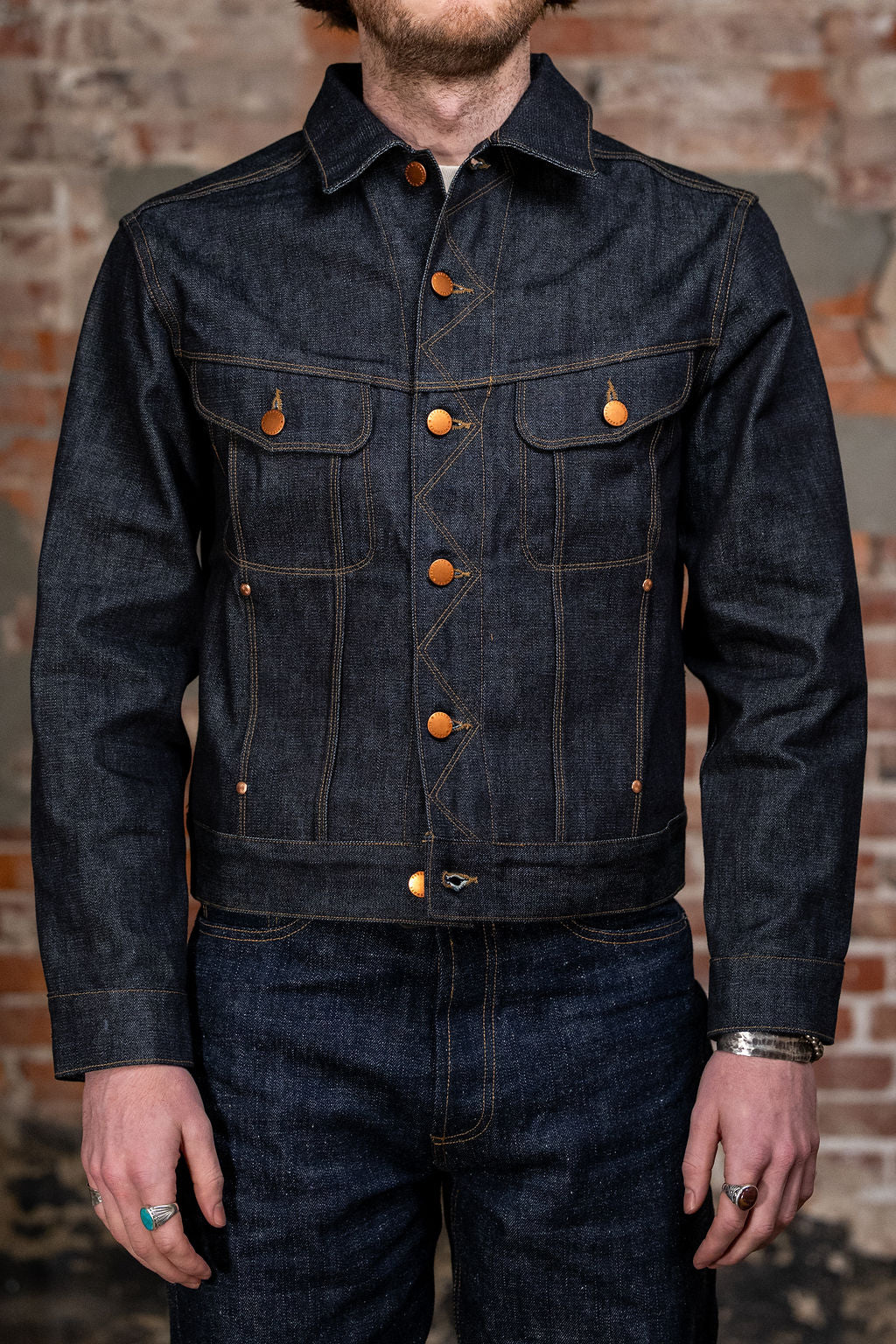 Freenote Cloth High Low Jacket - 14oz Broken Twill