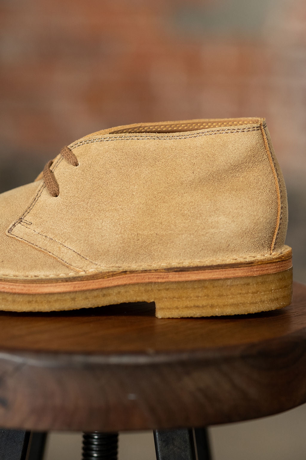 John Lofgren Military Desert Boots - Japanese Suede Sand
