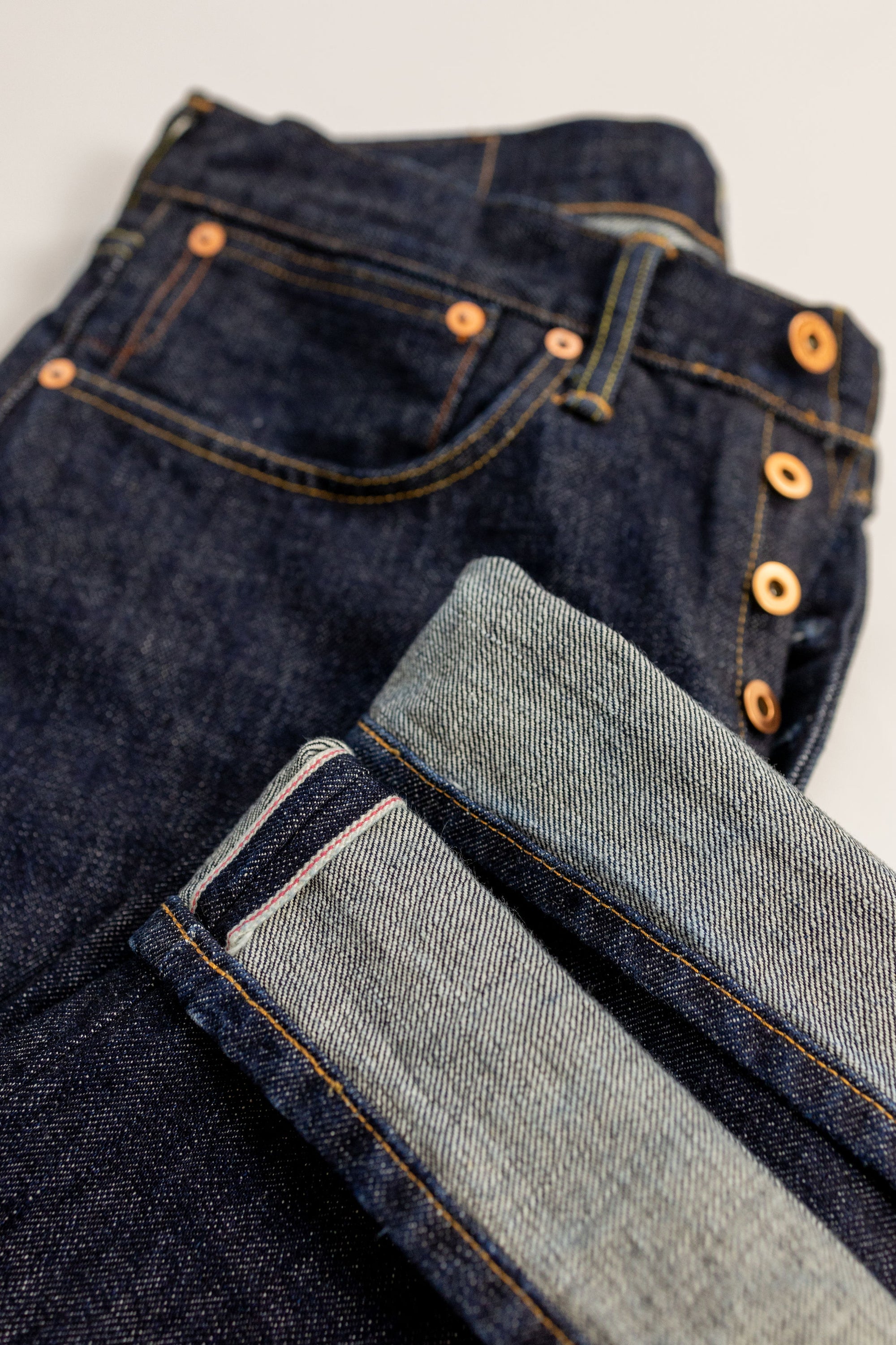 Indigofera x Franklin & Poe 8th Anniversary Kirk - 18oz Shiroyama Selvedge Denim