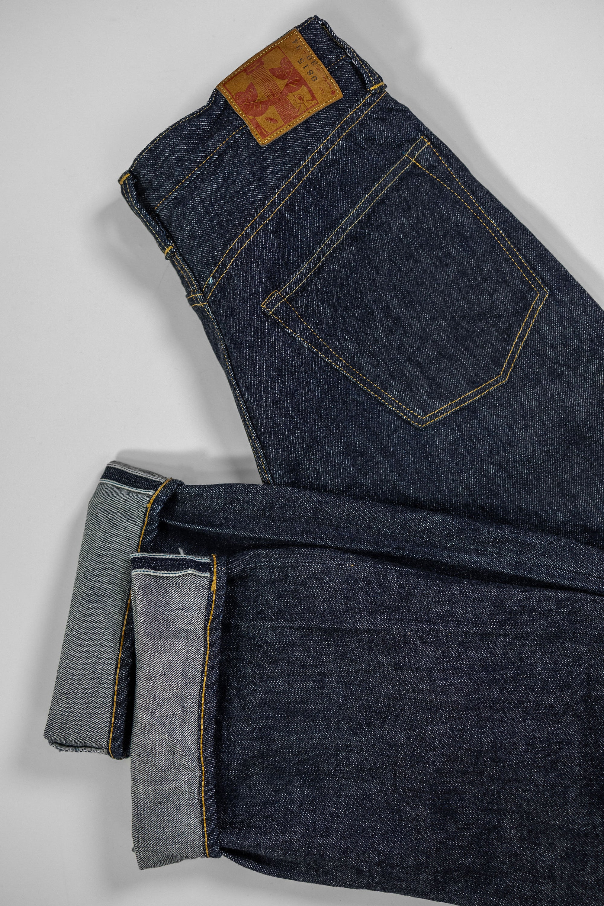 Omoto Denim 0815 13.5oz Denim Loose Fit - Indigo One-Washed