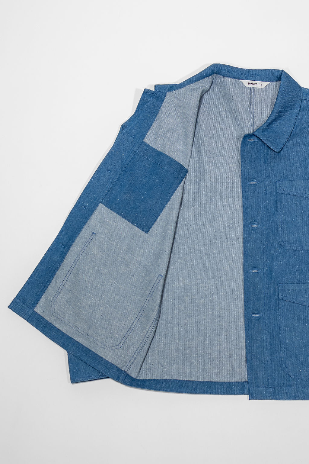 3sixteen French Work Jacket - Light Indigo