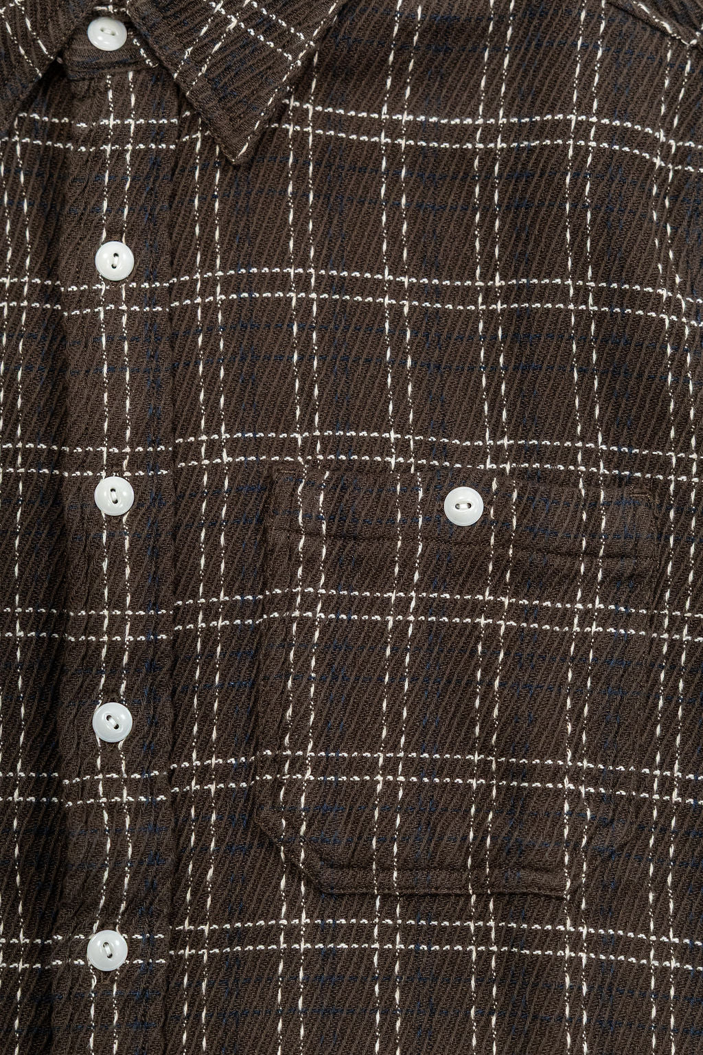 3sixteen Utility Flannel - Espresso Twill Check