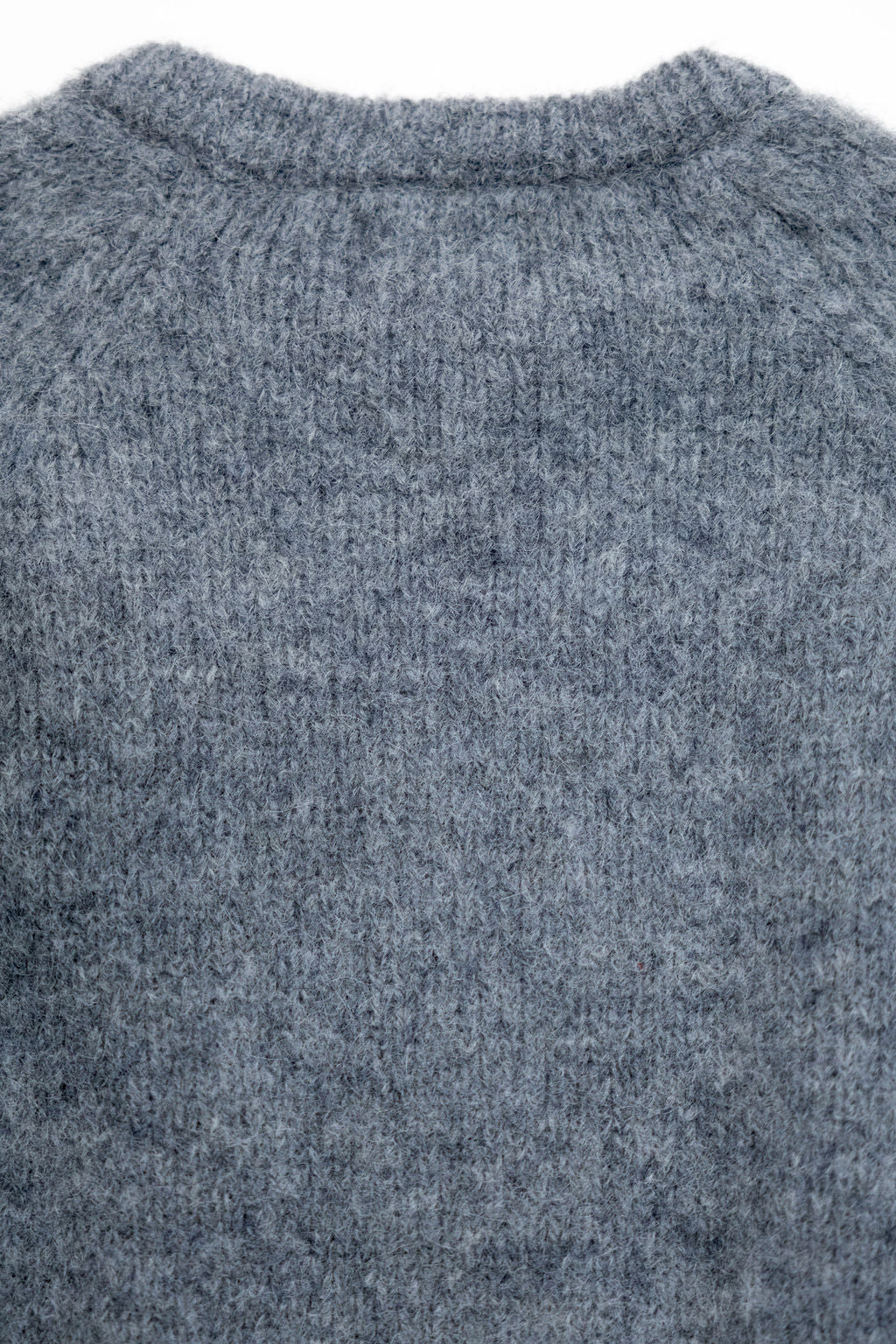 Knickerbocker Fuzz Alpaca Sweater - Charcoal