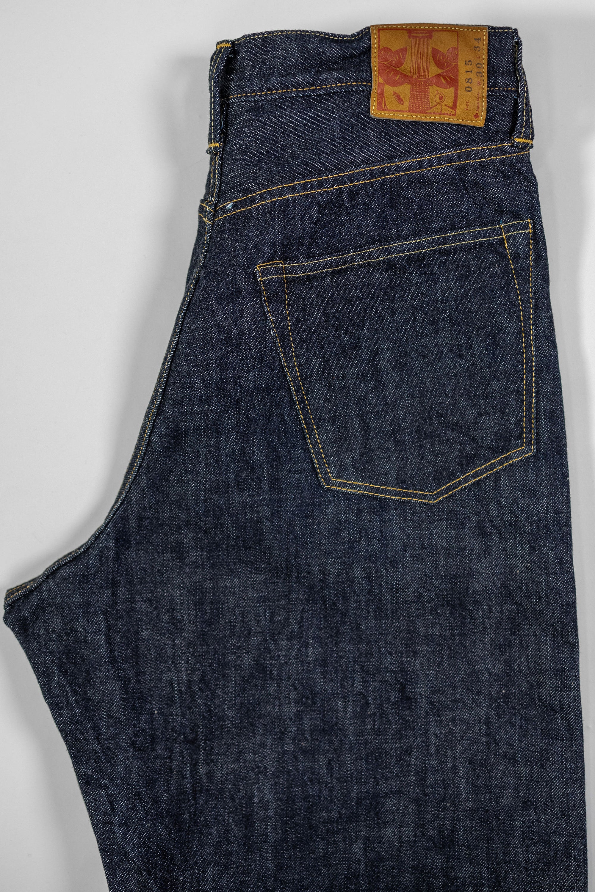 Omoto Denim 0815 13.5oz Denim Loose Fit - Indigo One-Washed