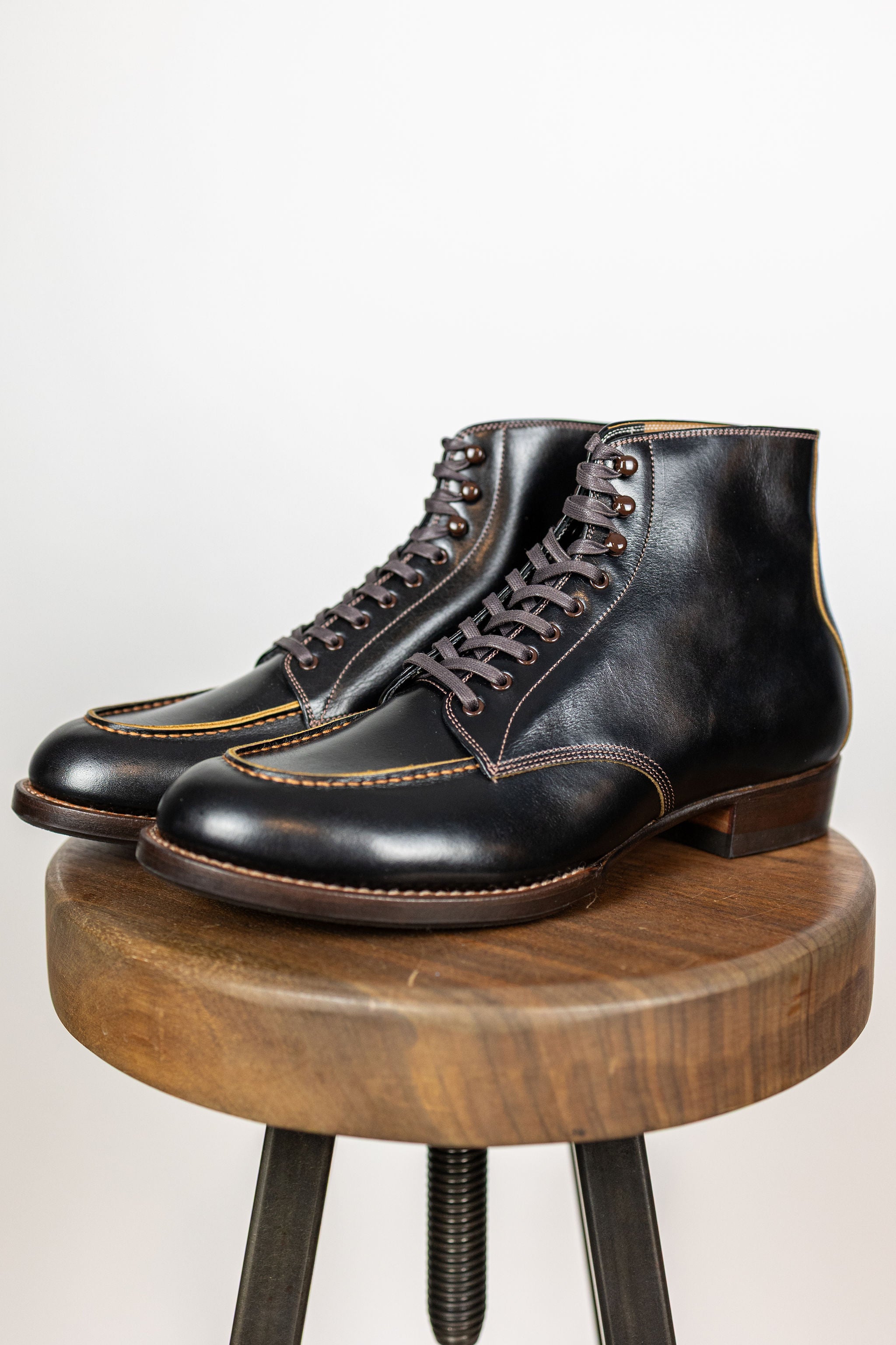 【PORTERNA】Lead aine boots Mid-Top Zipper Boots | Blaine, Grey | Original Designer