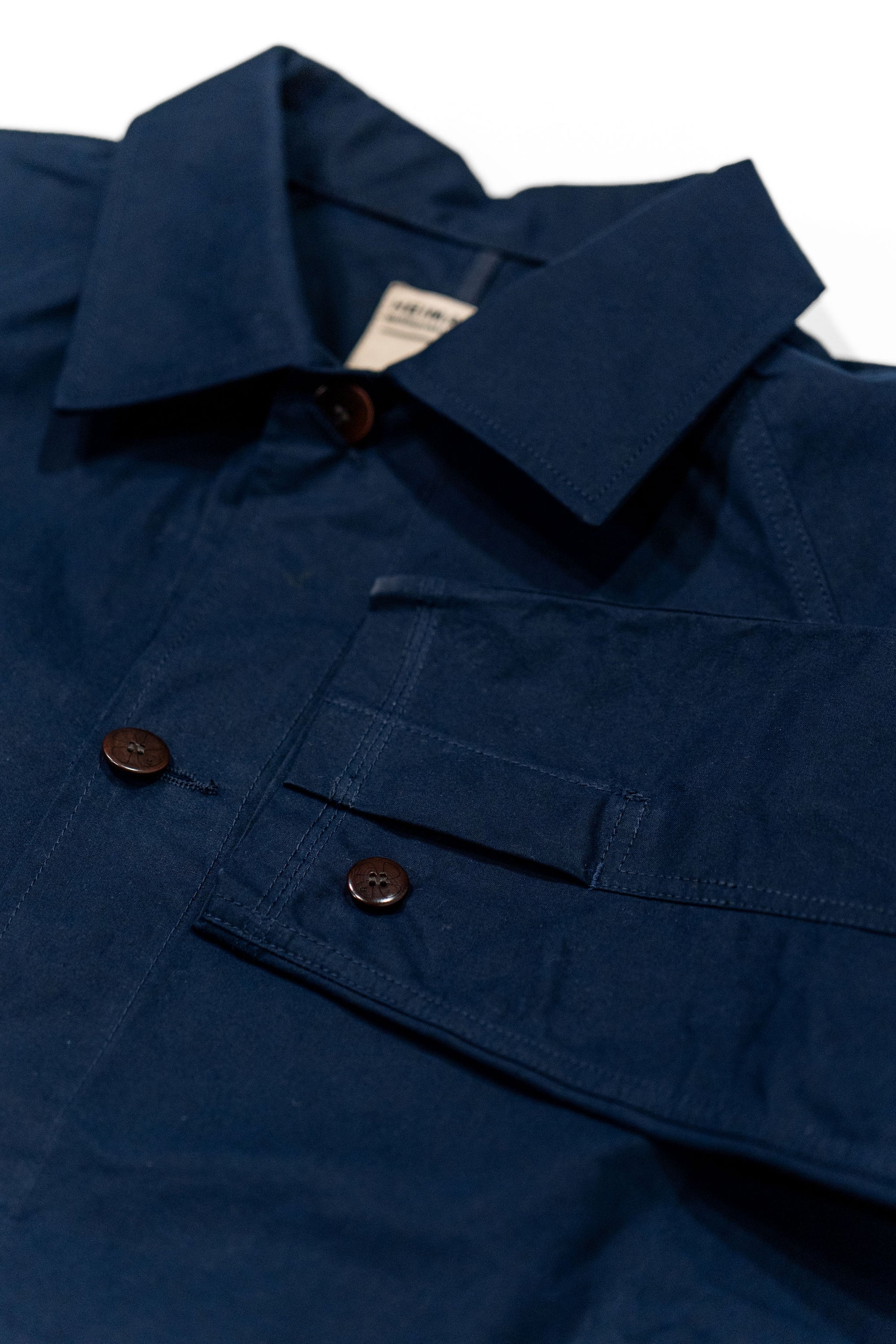 Heimat Textil Journey Coat Long - Ink Dry Wax